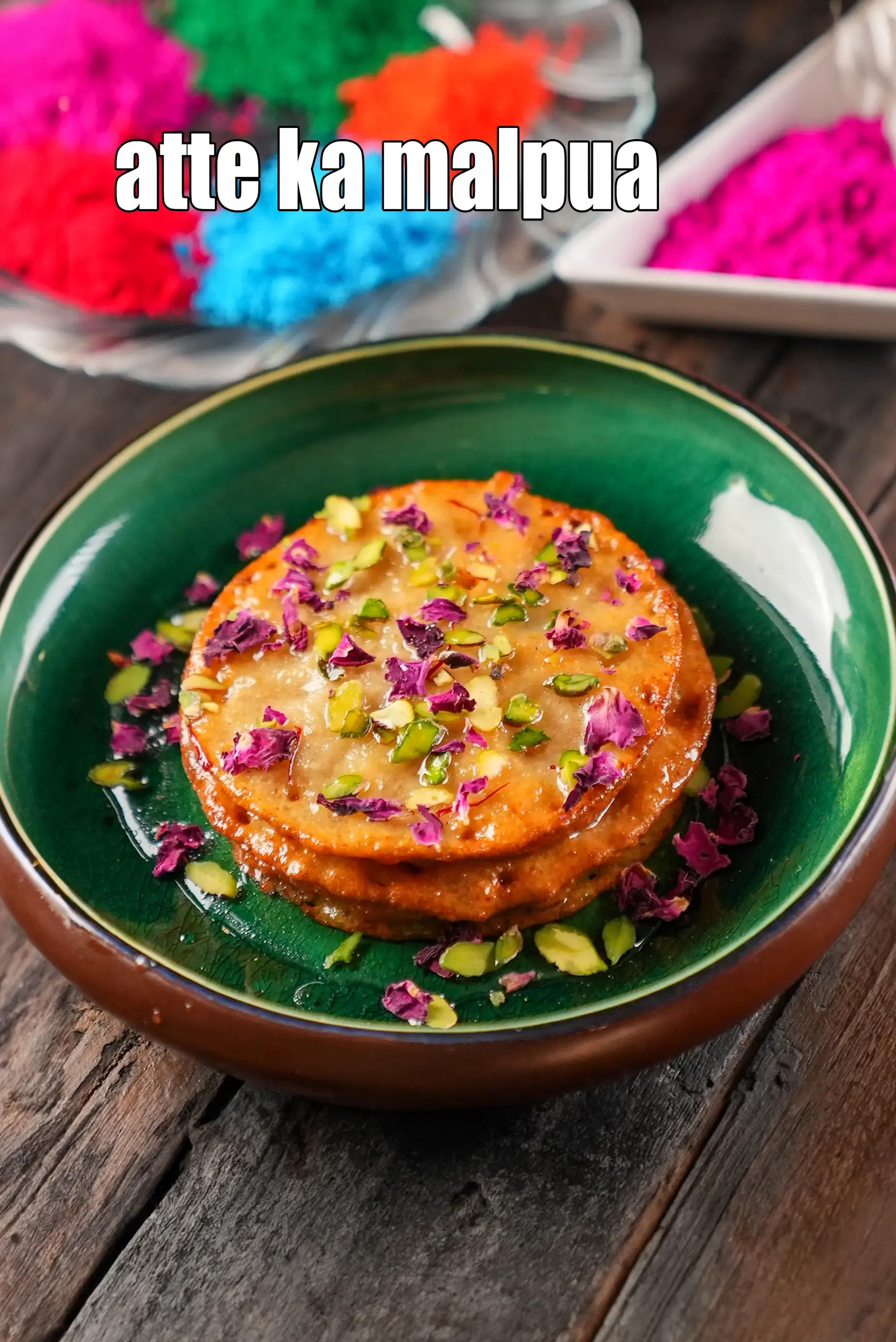 Atte ka Malpua recipe, Atte ka Malpua Dessert