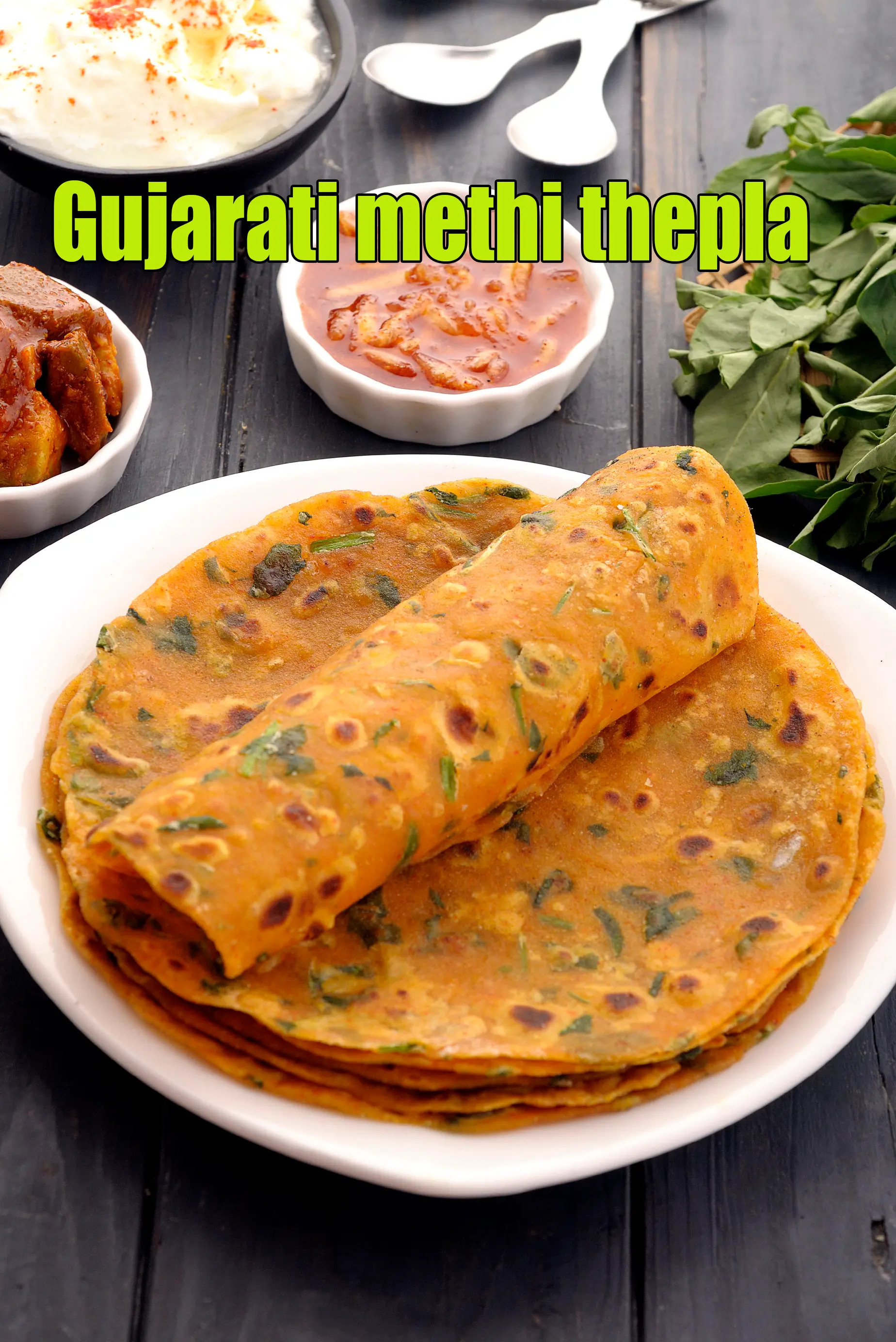 Gujarati methi thepla | methi ka thepla | healthy methi thepla | how to make thepla |