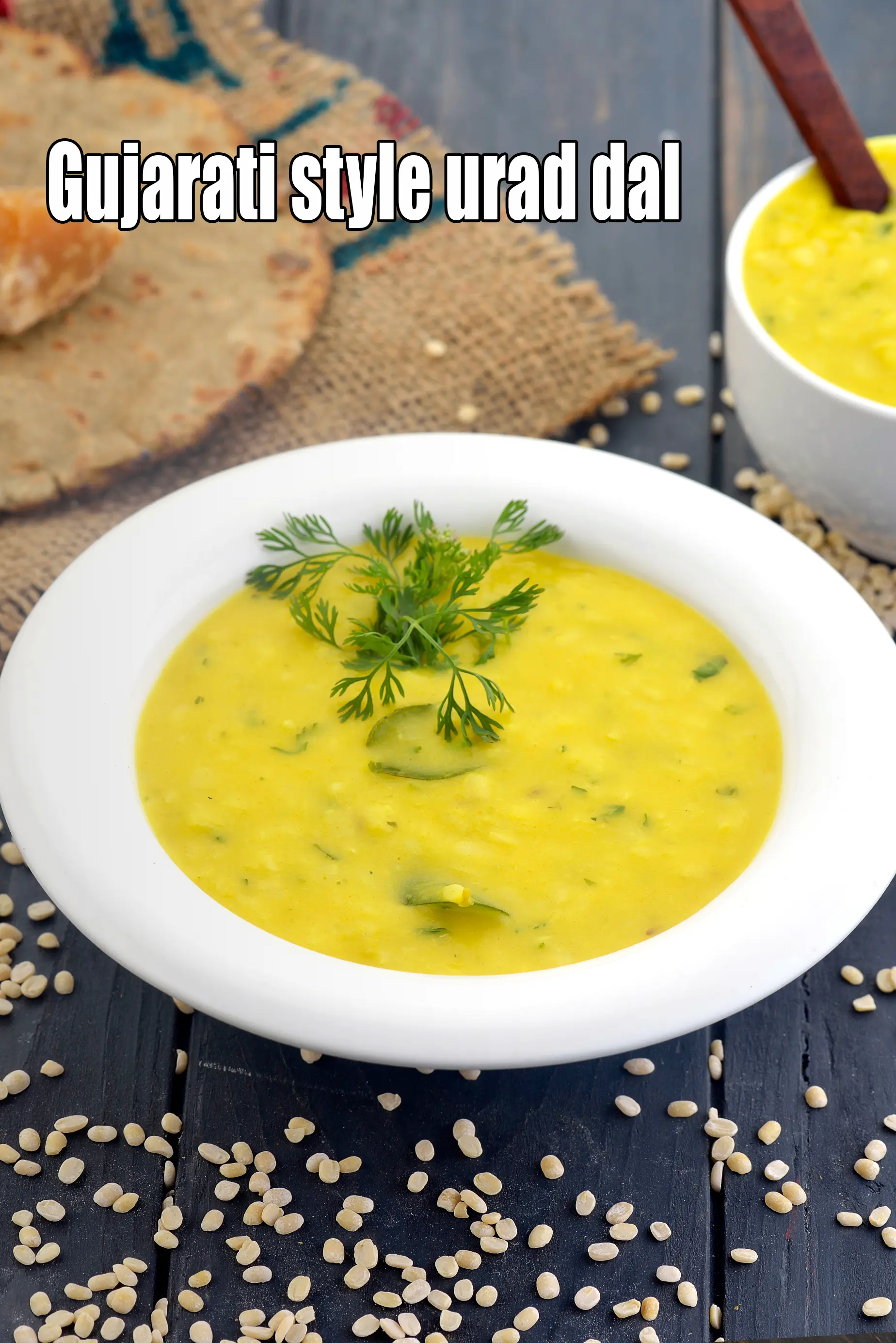 Gujarati style urad dal recipe | urad dal Gujarati style |