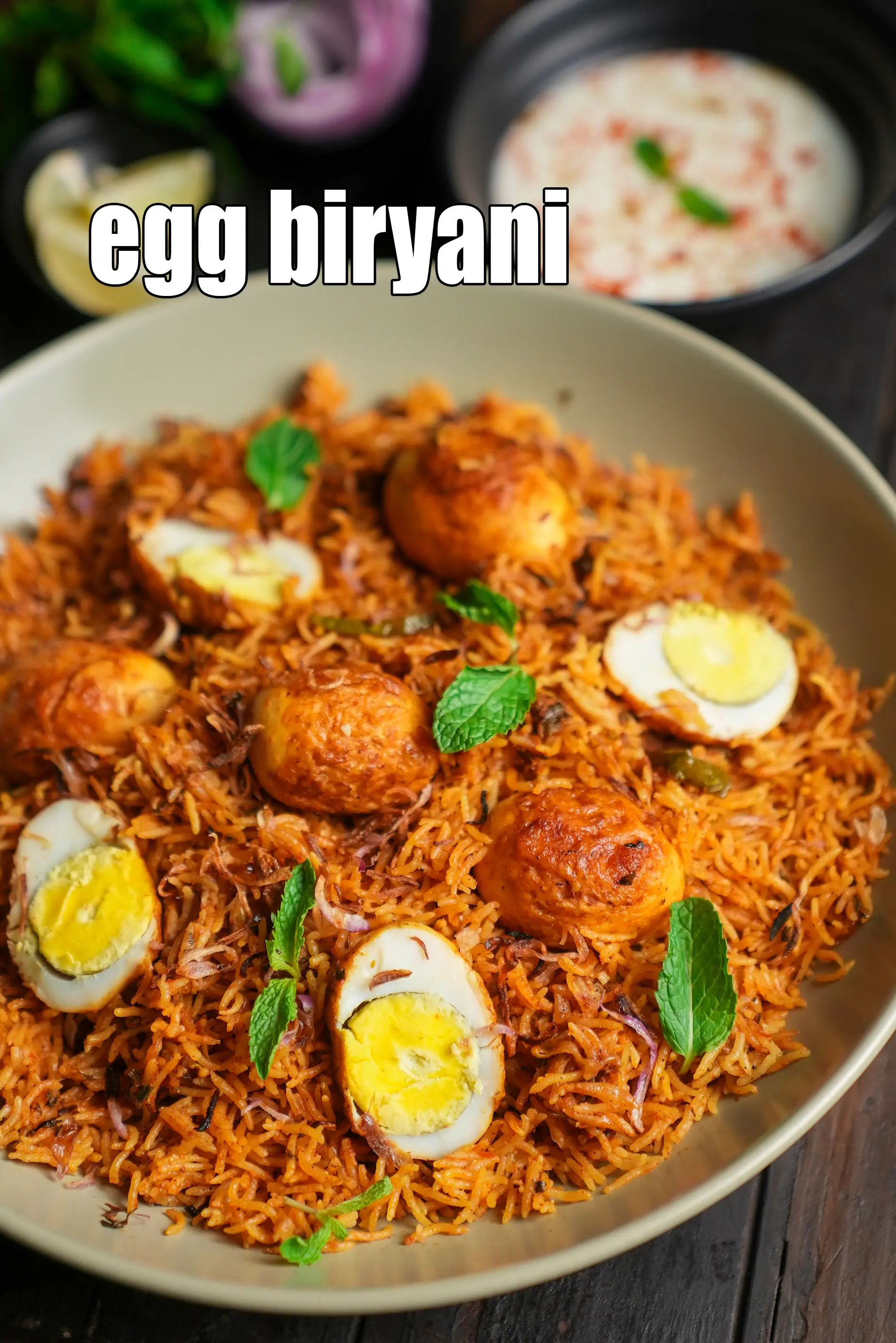 egg biryani recipe | pressure cooker egg biryani | instant pot egg biryani |