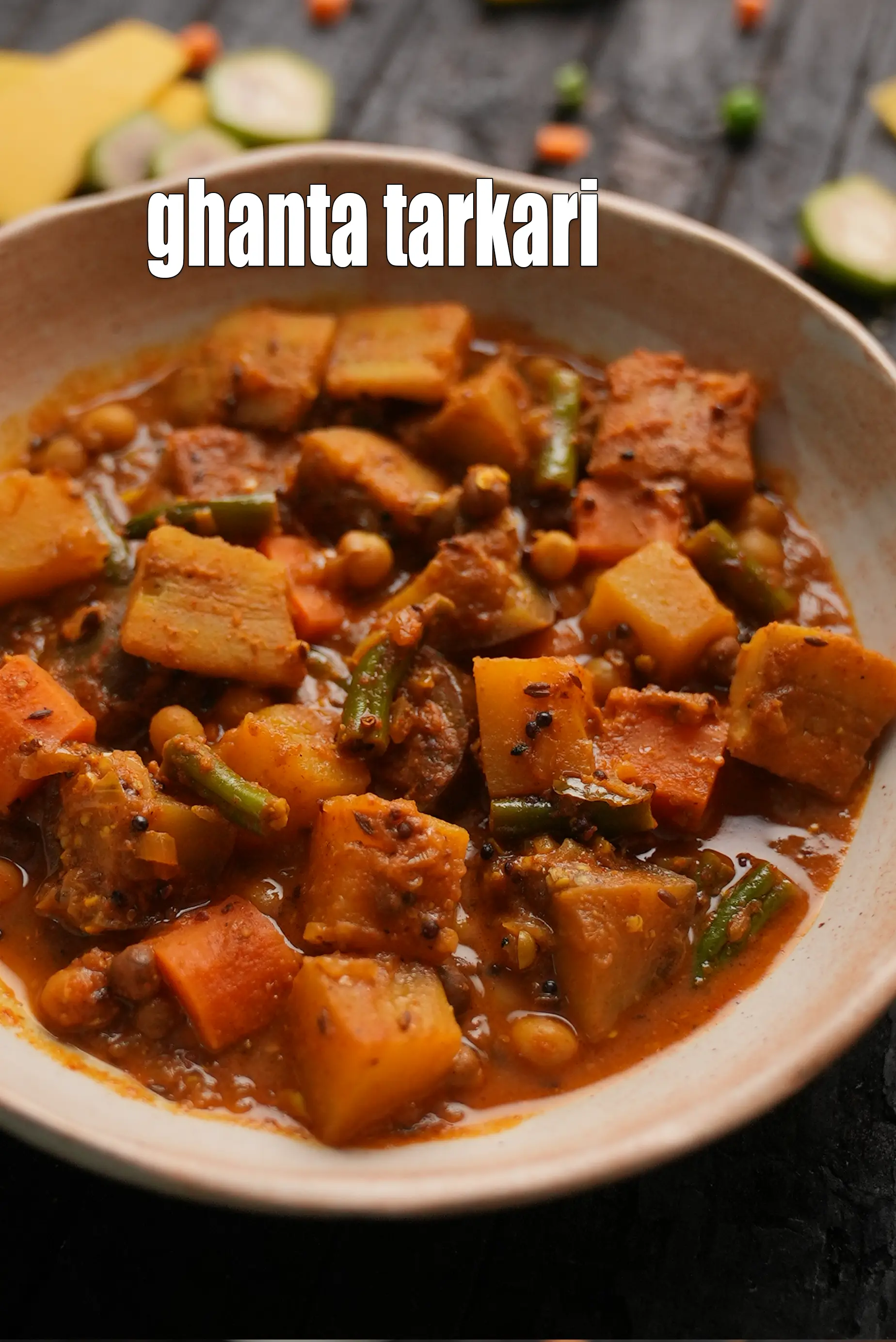 ghanta tarkari recipe | Oriya style ghanto tarkari | Odisha style mixed vegetable sabzi |