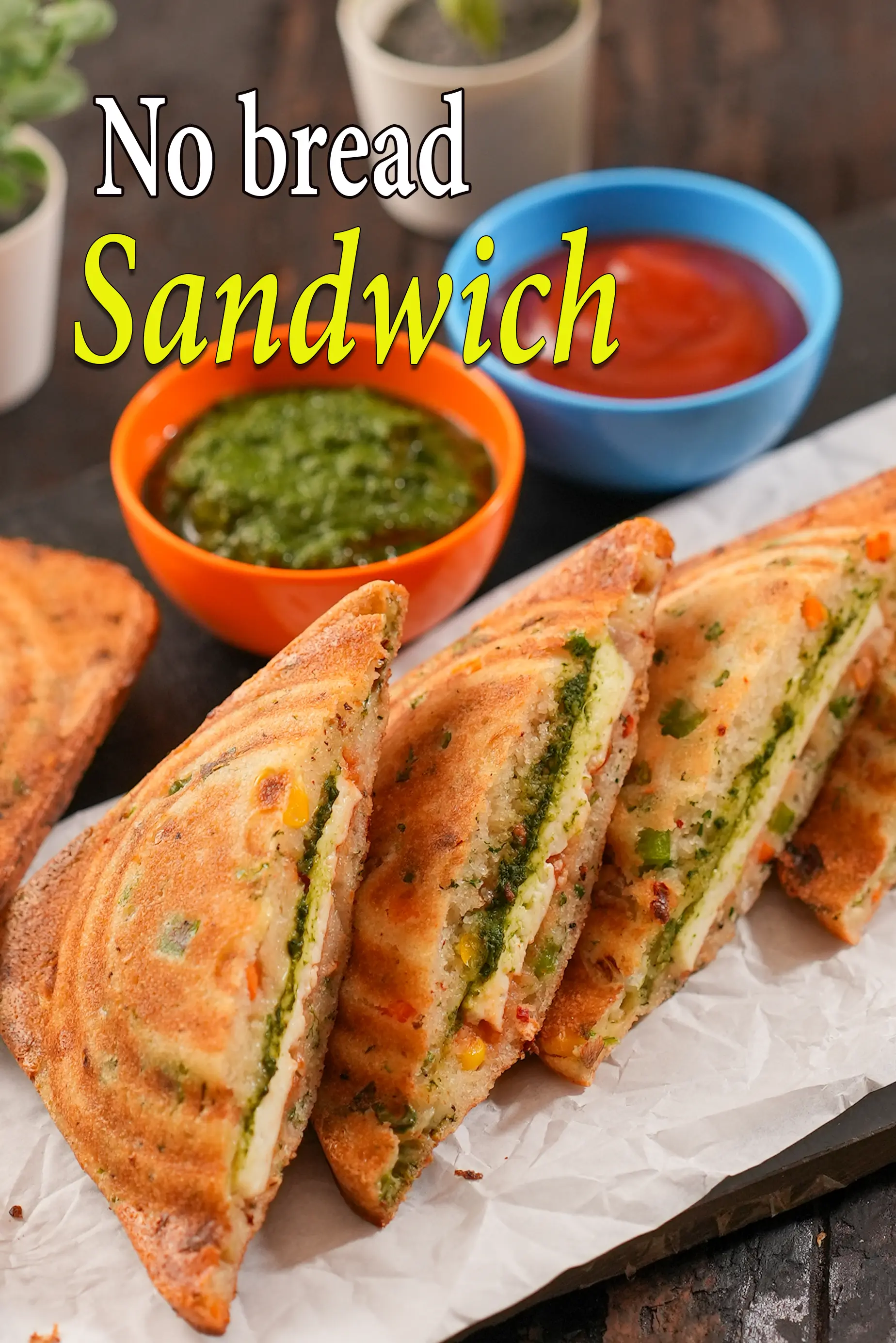 no bread sandwich recipe | vegetable suji sandwich | sooji sandwich |