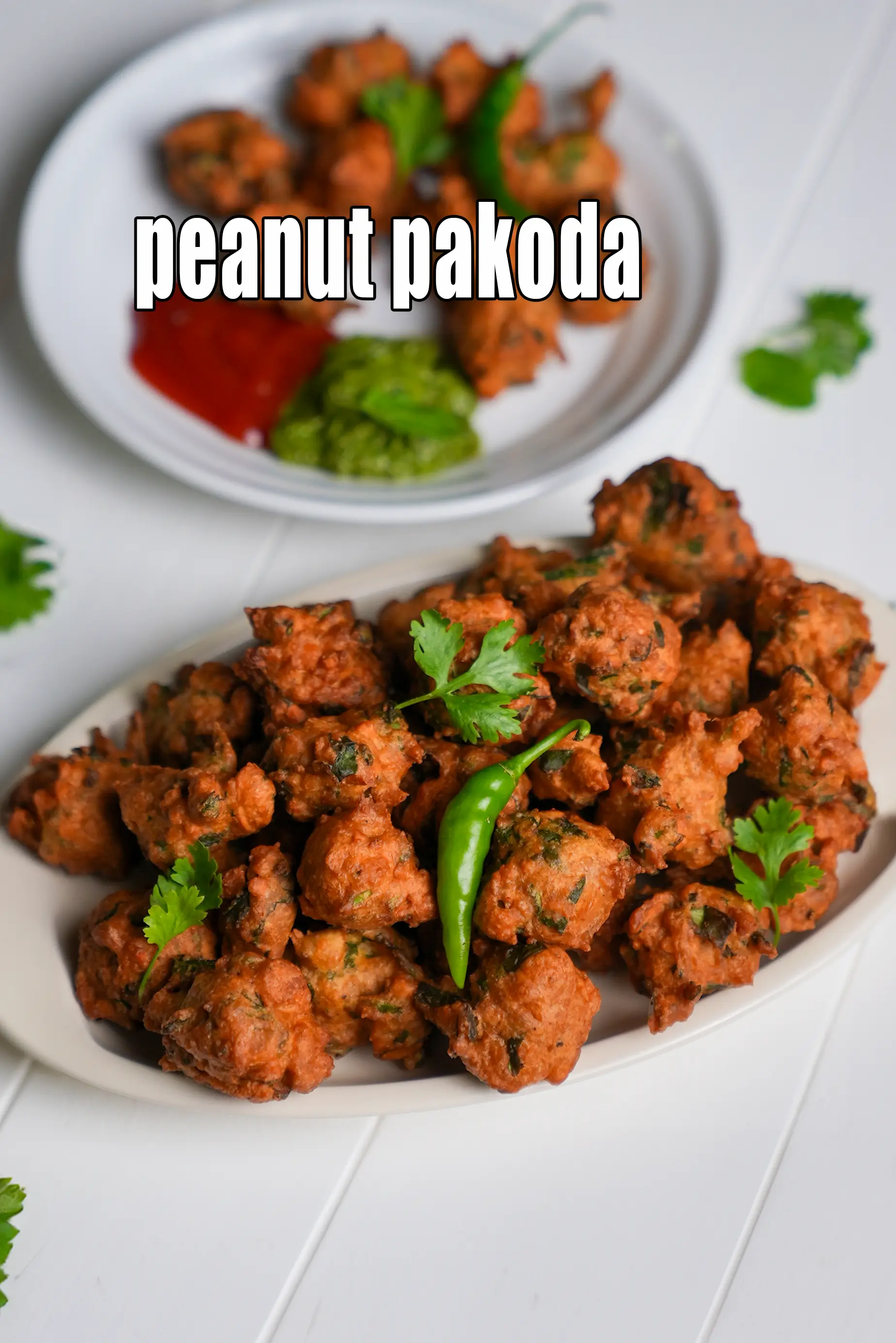 peanut pakoda recipe | shingdana bhajiya | peanut pakora | peanut fritters |