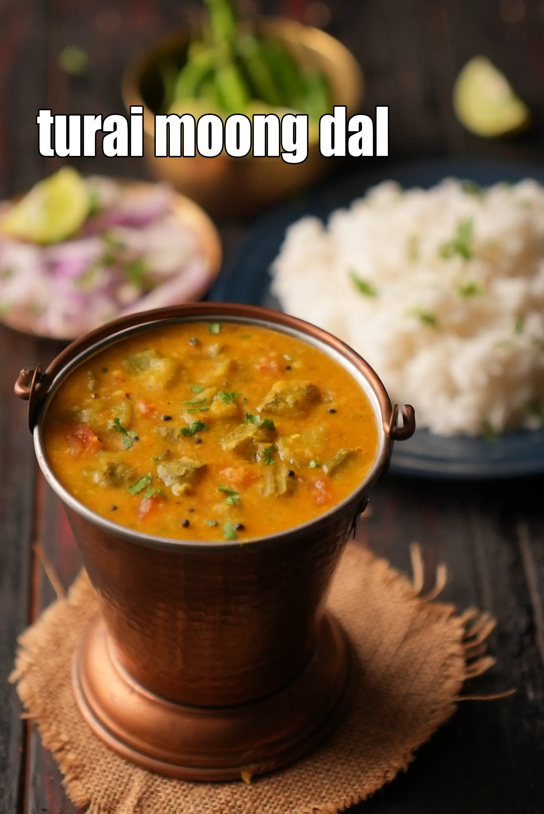 turai moong dal recipe | healthy ridge gourd moong dal | turiya mag ni dal |