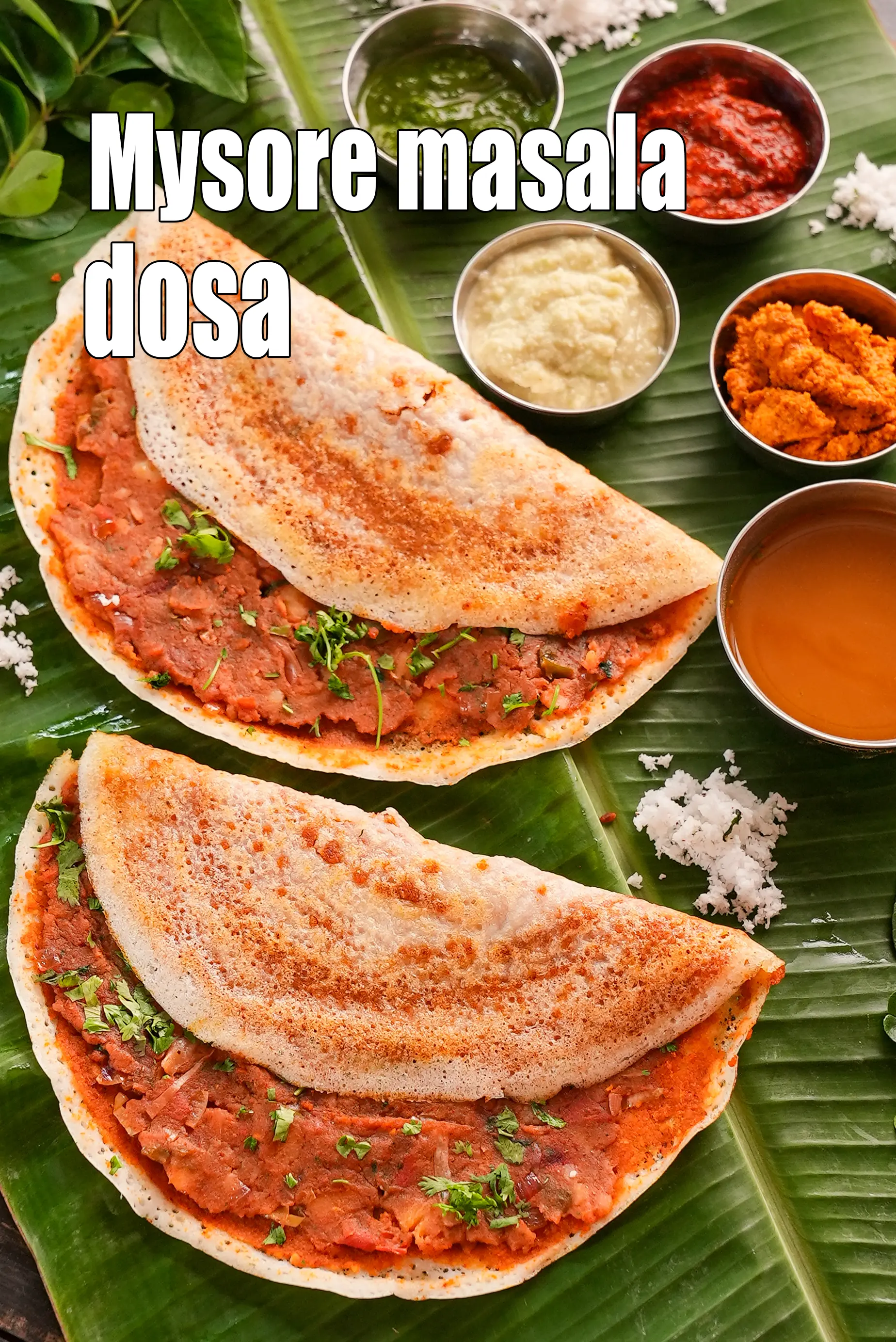 Mysore masala dosa recipe | Mumbai style roadside Mysore masala dosa | Mysore Dosa |