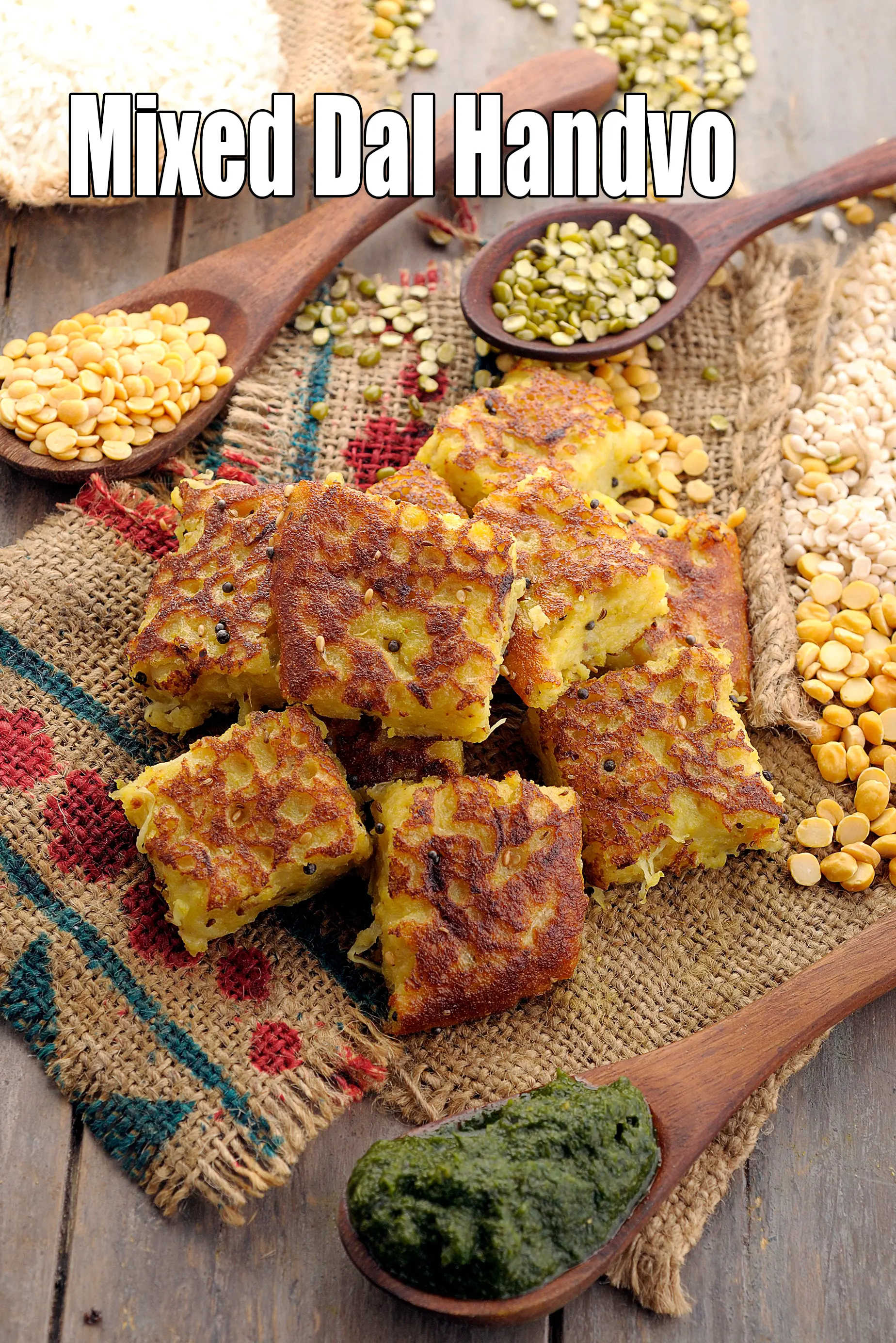 mixed dal handvo recipe | Gujarati handvo | handvo recipe |