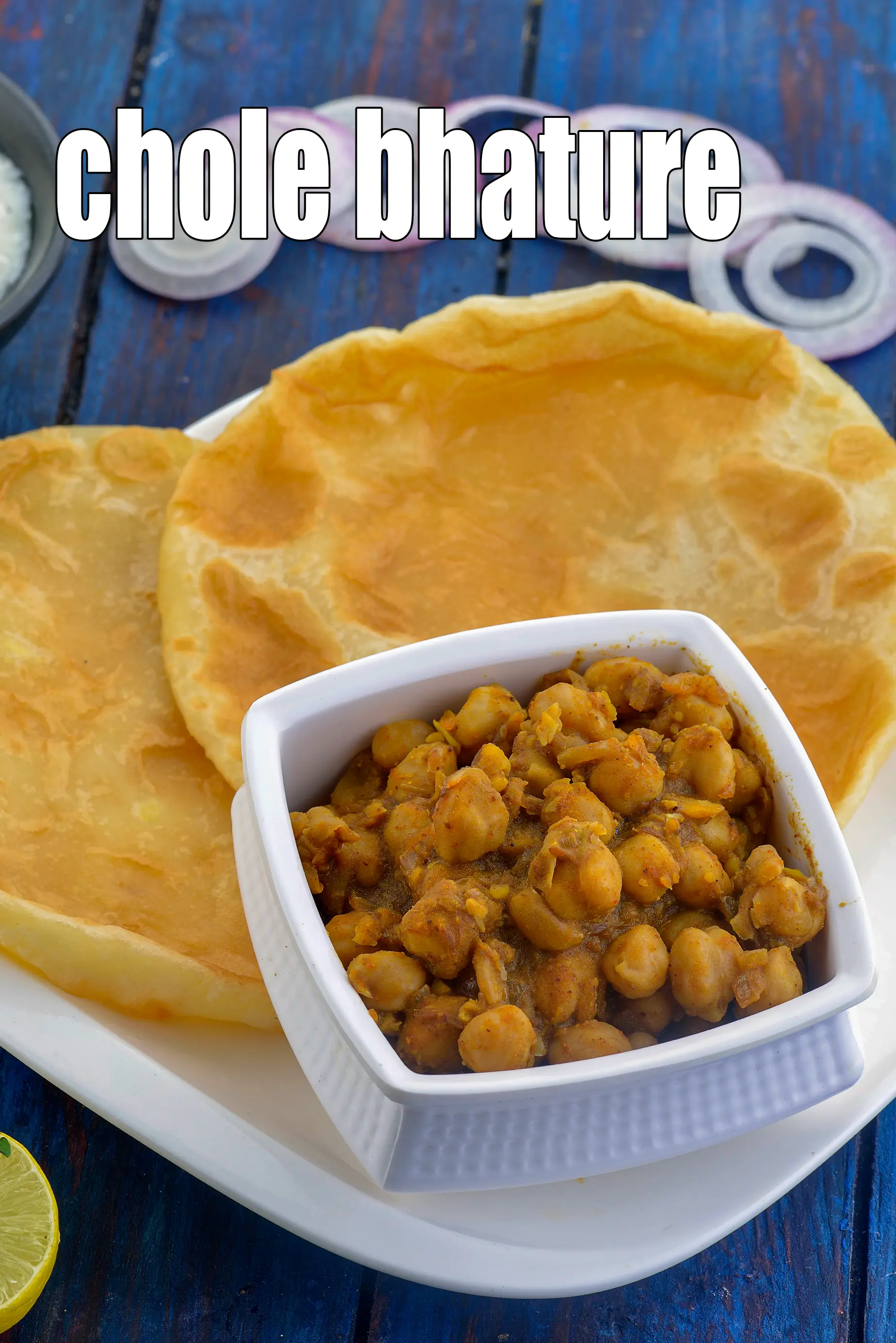 Chole Bhature recipe, How to make Chole Bhature, Punjabi Chole Bhatura