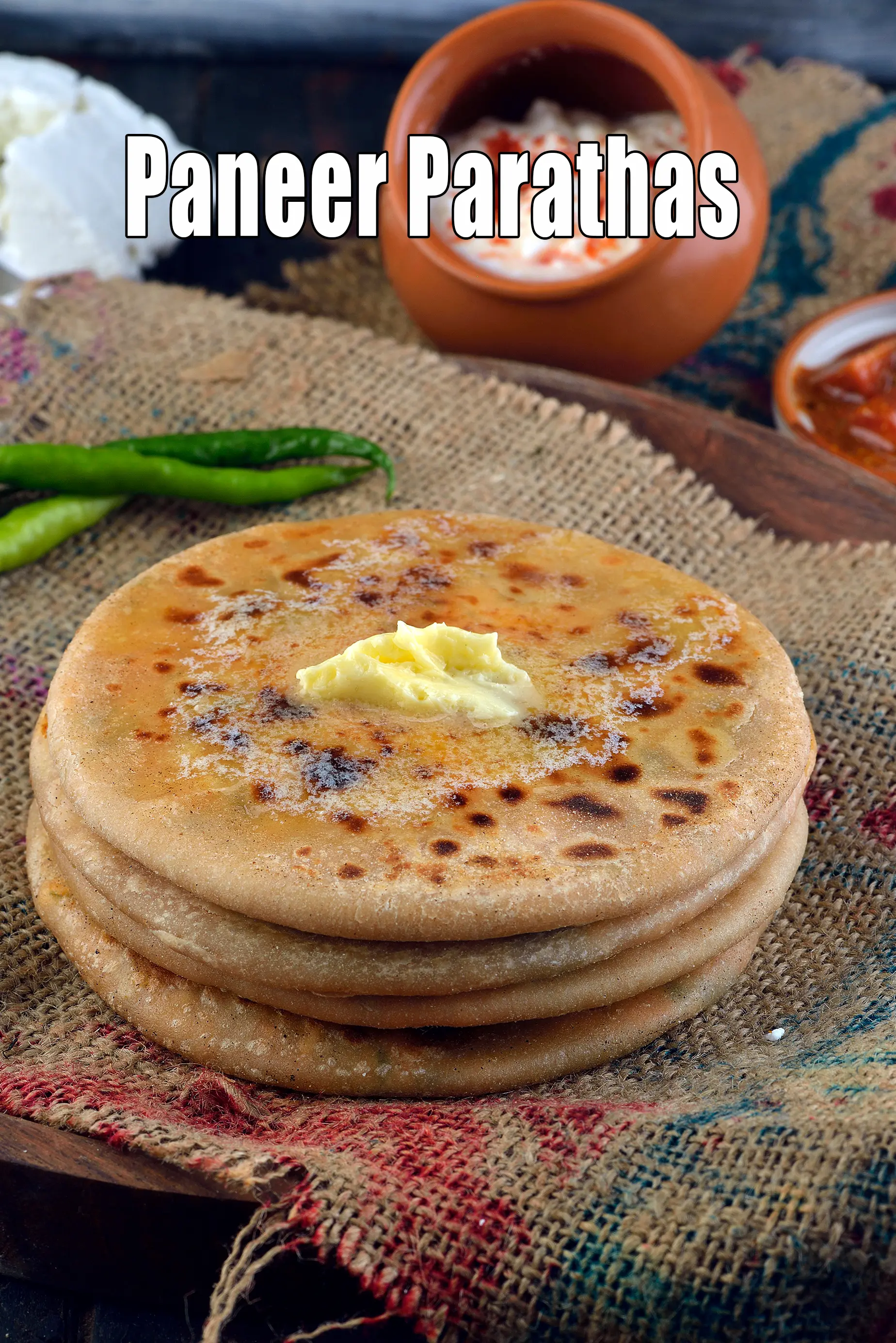 paneer paratha | Punjabi paneer paratha | how to make paneer paratha |
