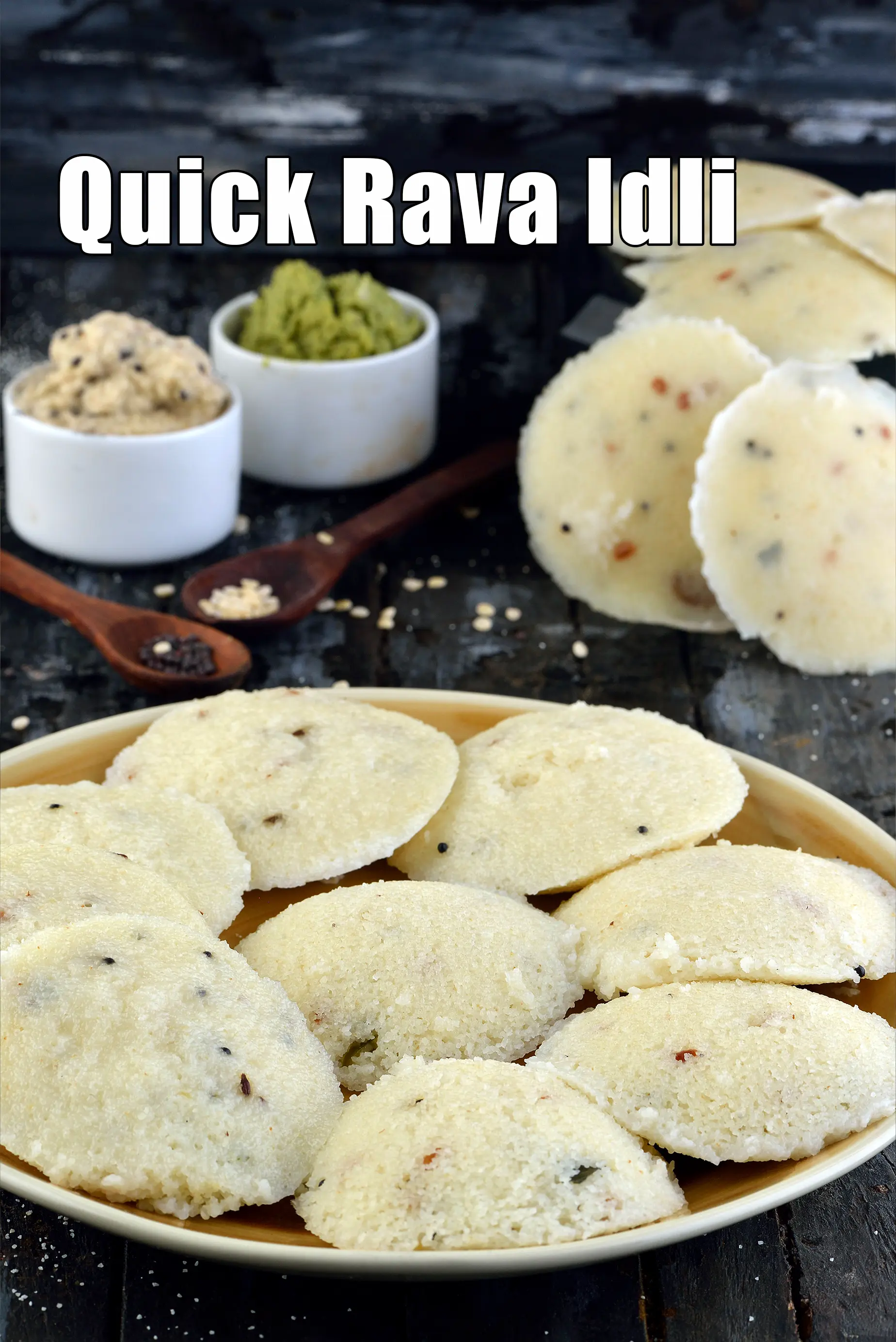 Rava Idli recipe, How to make rava idli, instant semolina idli recipe