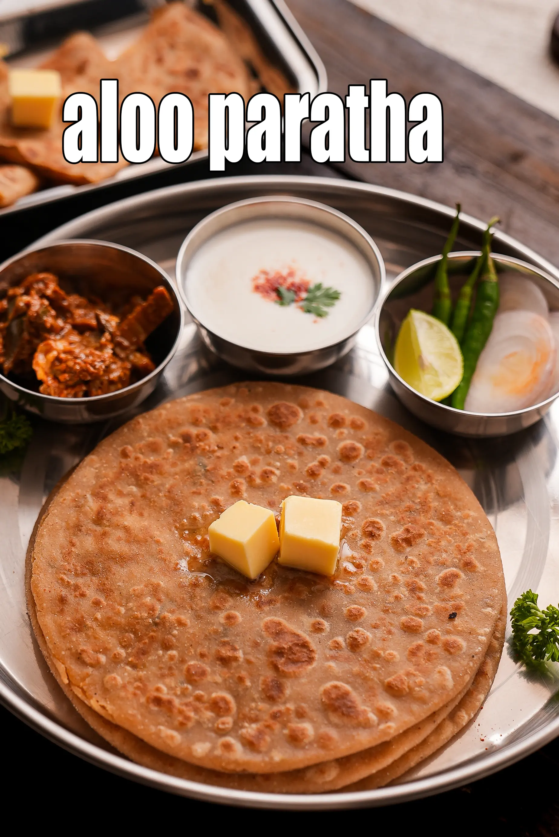 aloo paratha recipe | how to make aloo paratha | stuffed aloo paratha | whole wheat aloo parathas |