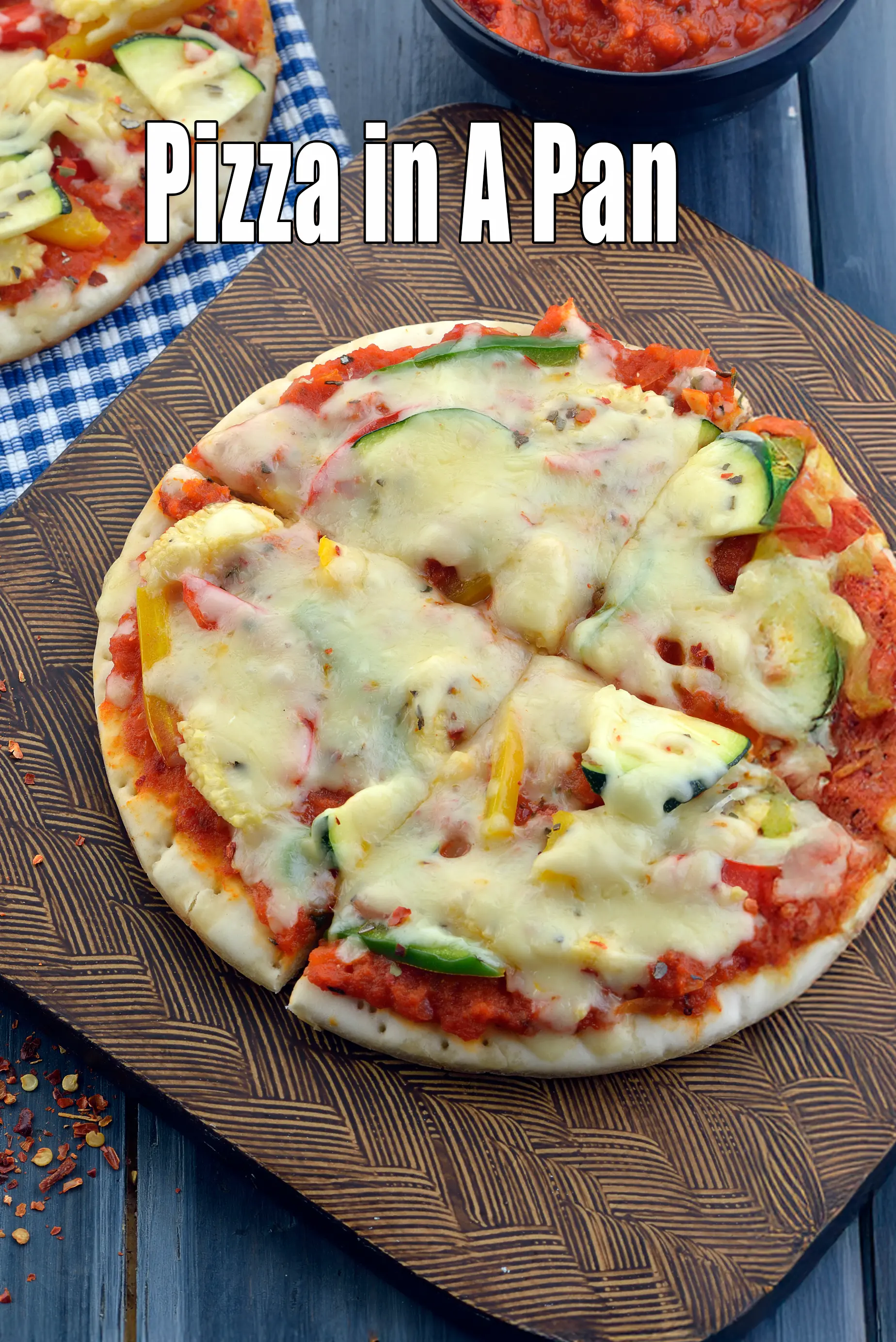 pizza in a pan recipe | pan pizza | no oven Indian pizza | homemade pan pizza | pan pizza without oven |