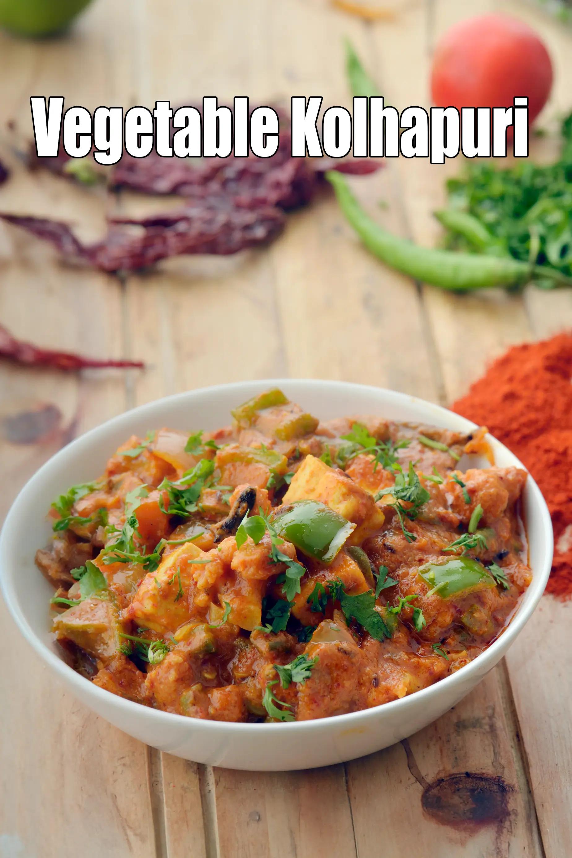 veg Kolhapuri recipe | vegetable Kolhapuri restaurant style |