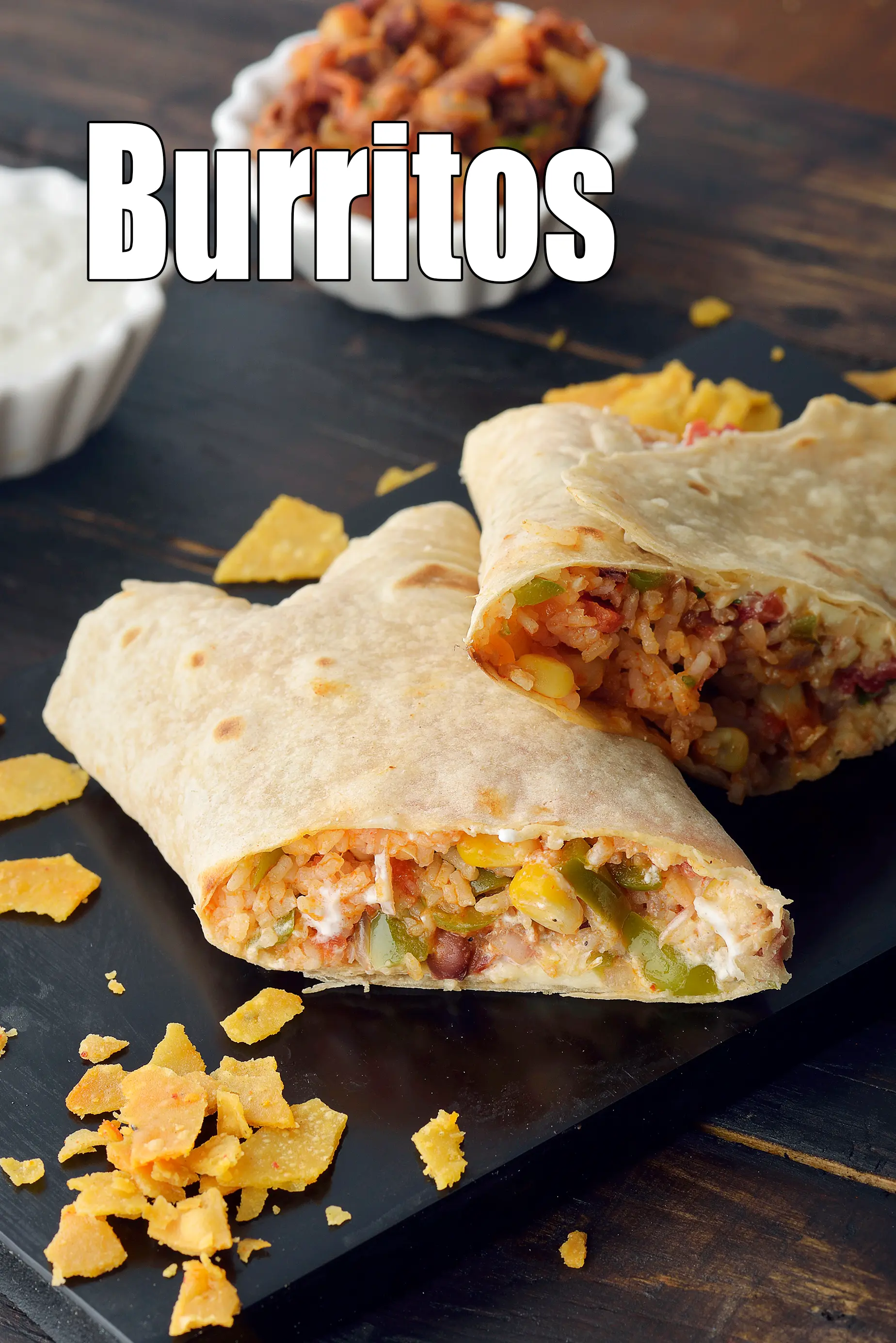 Burritos, Veg Burrito recipe, Veg Burrito Mexican Recipes