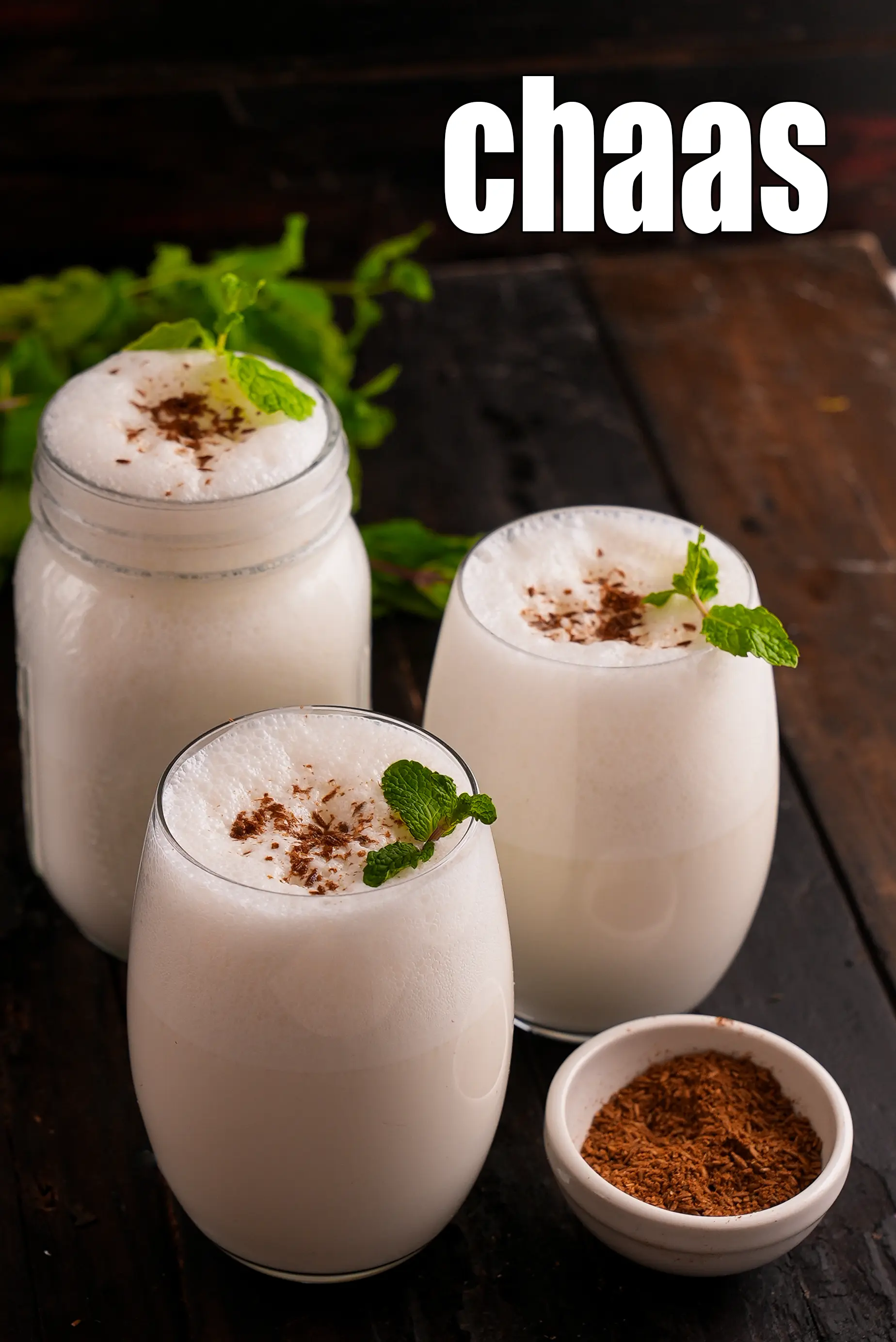 chaas recipe | plain Indian buttermilk recipe | plain chaas recipe |