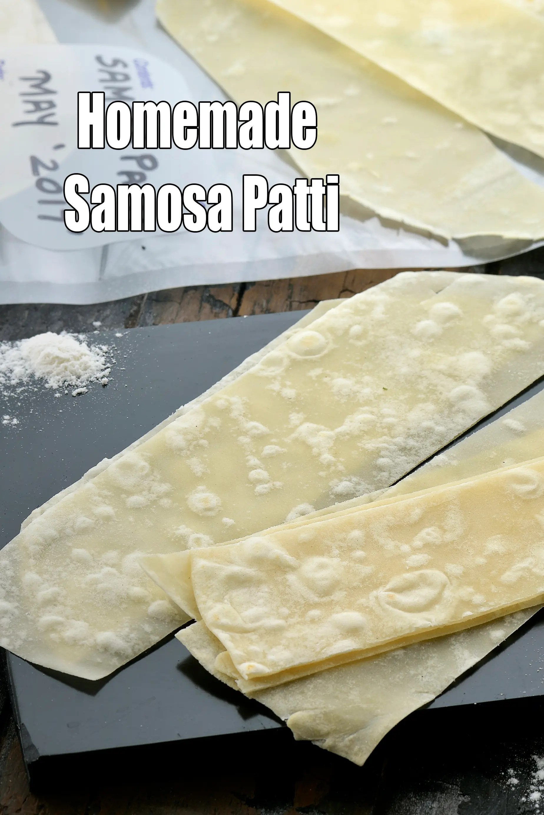 Homemade Samosa Patti, How To Make Samosa Patti recipe