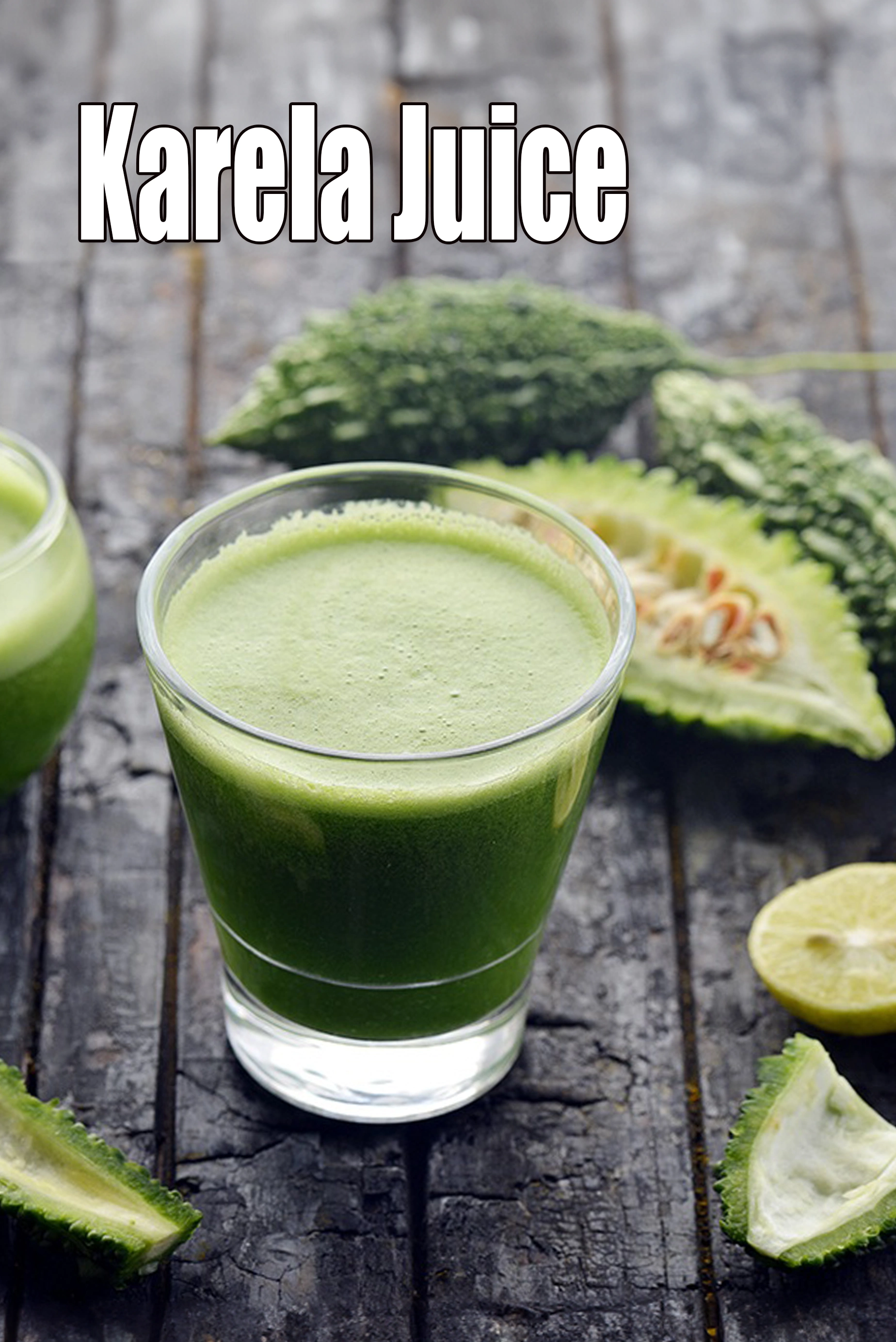 karela juice recipe for diabetics | bitter gourd juice for weight loss, blood pressure, glowing skin | healthy karela juice |