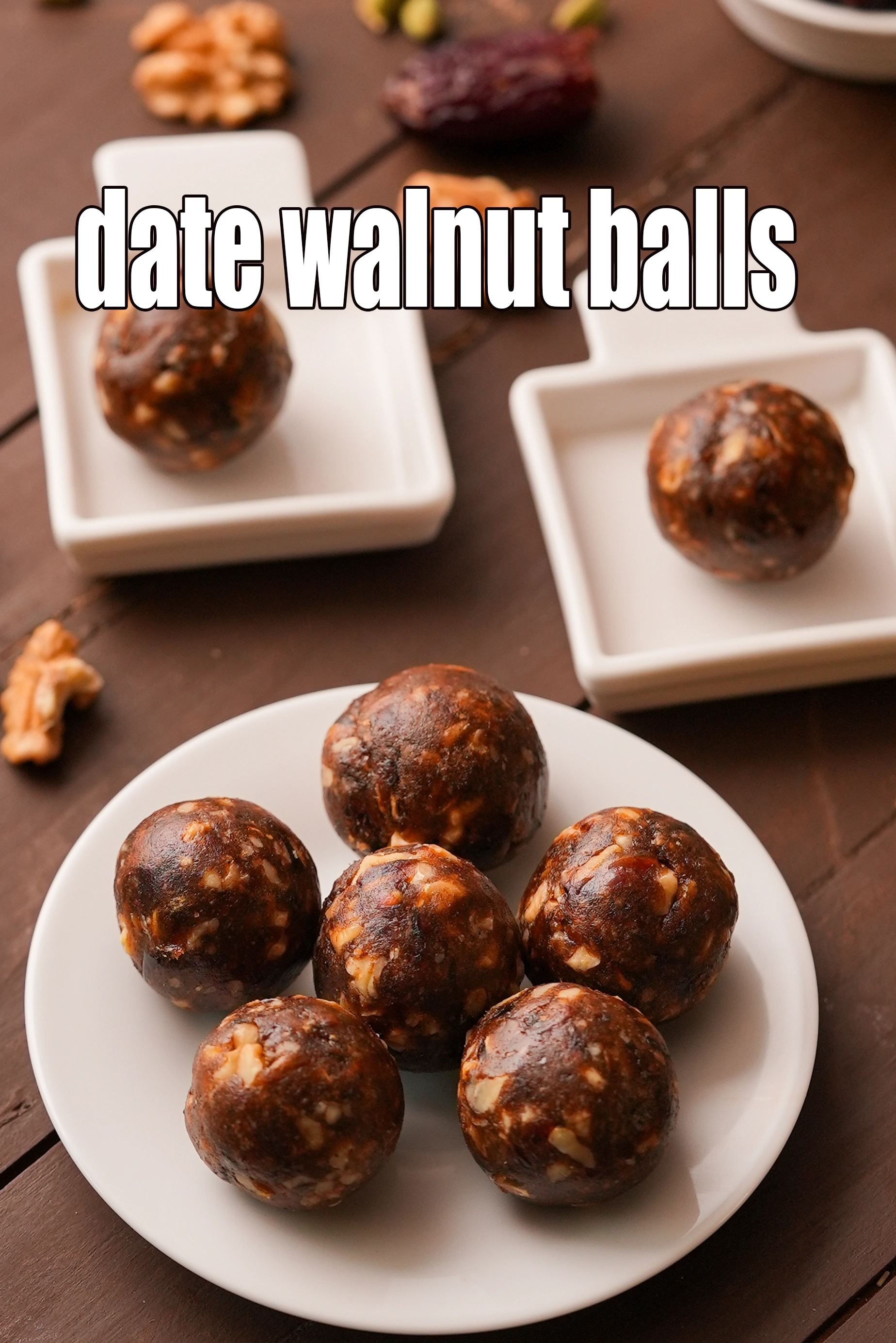 date walnut balls recipe | khajur akhrot balls |