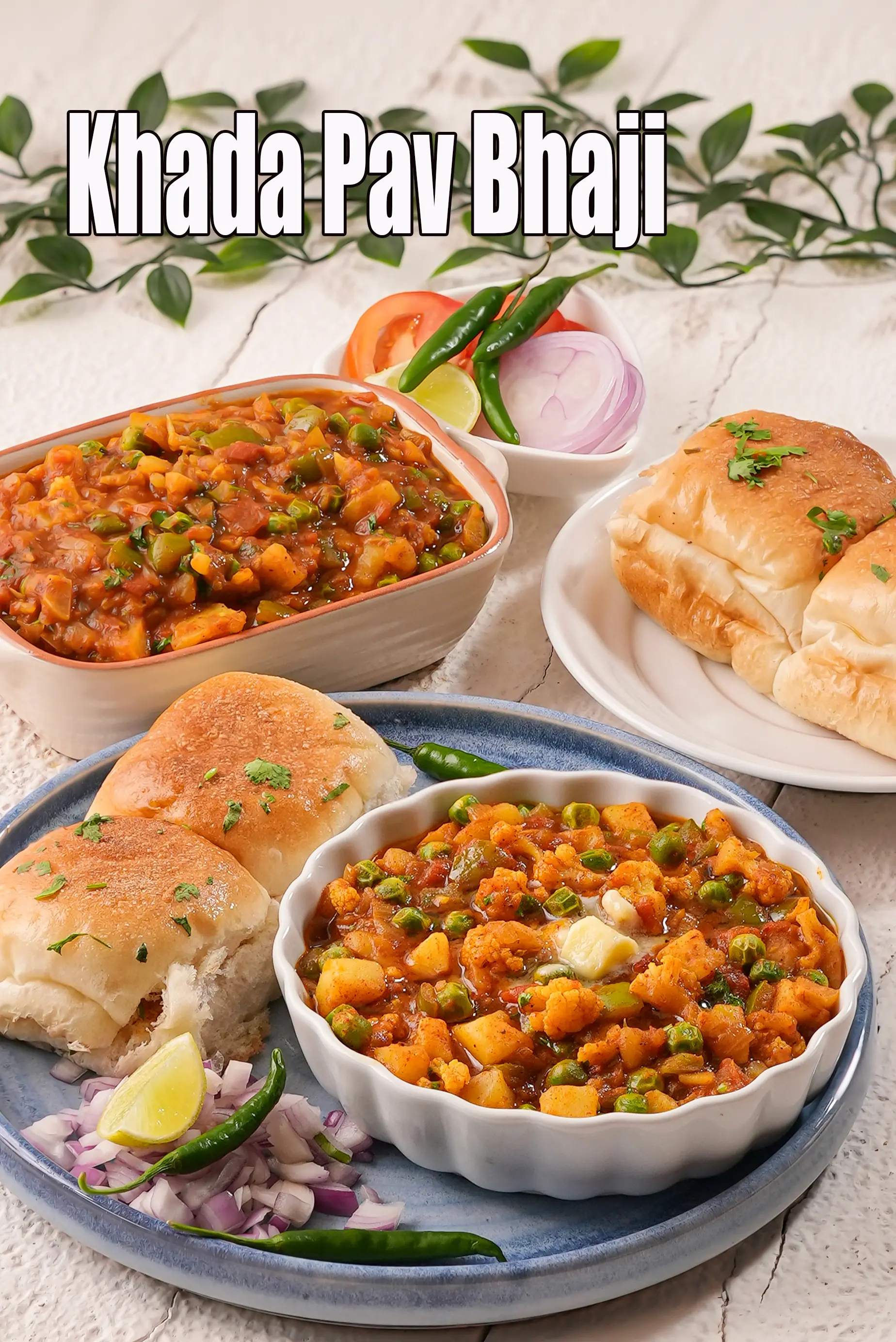 Khada Pav Bhaji Recipe, How to make Mumbai Khada Pav Bhaji