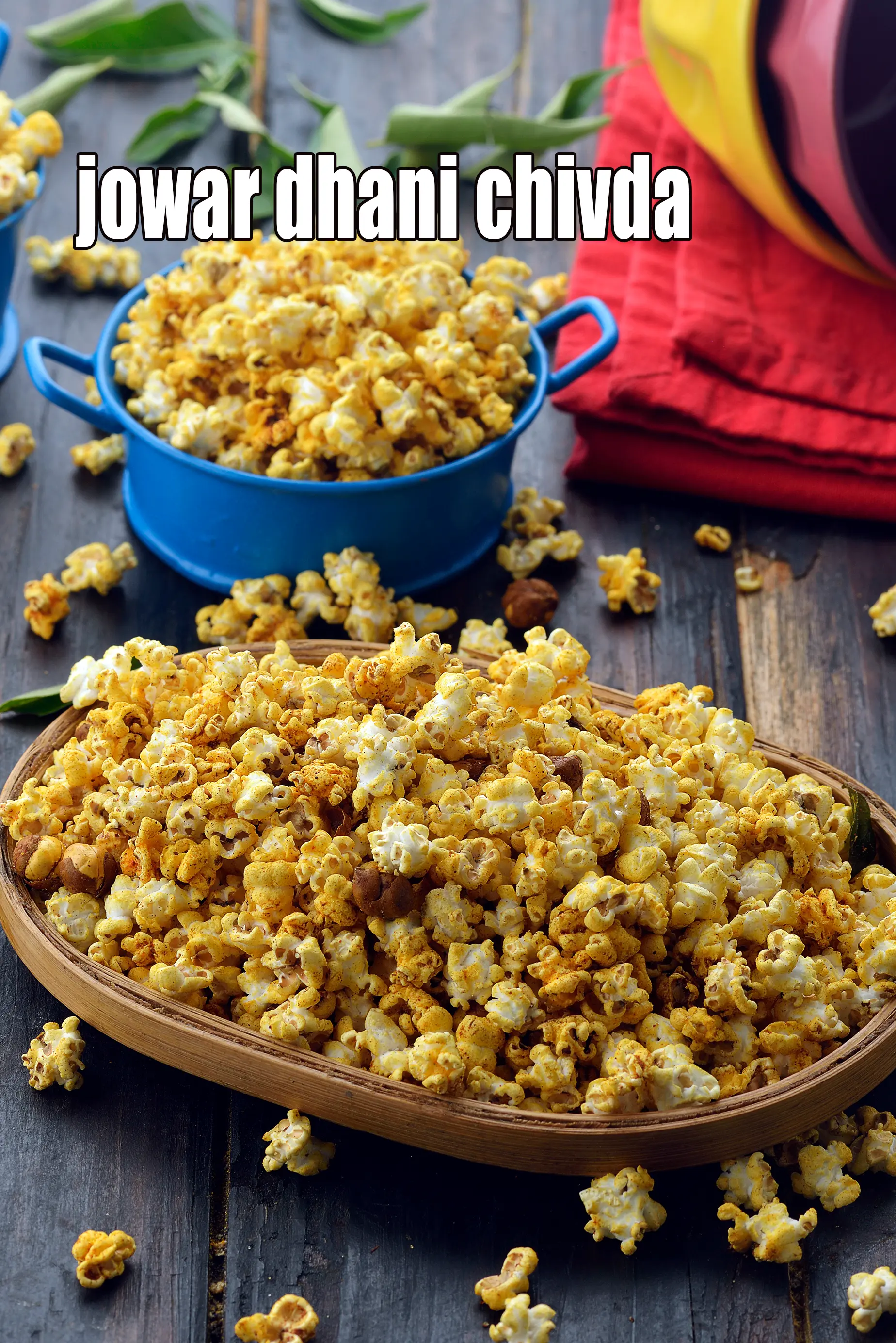 Jowar Dhani Chivda, Holi  jowar dhani no chevdo | healthy sorghum popcorn |