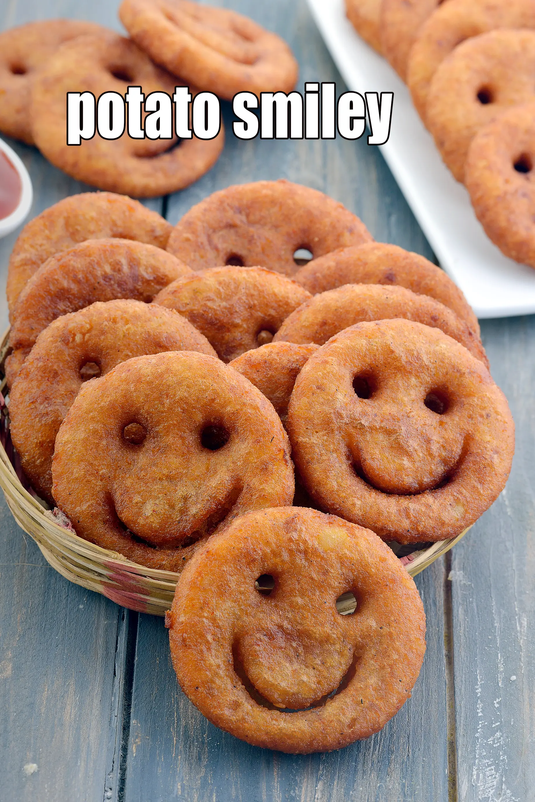 potato smiley recipe | Indian style mccain potato smiley |