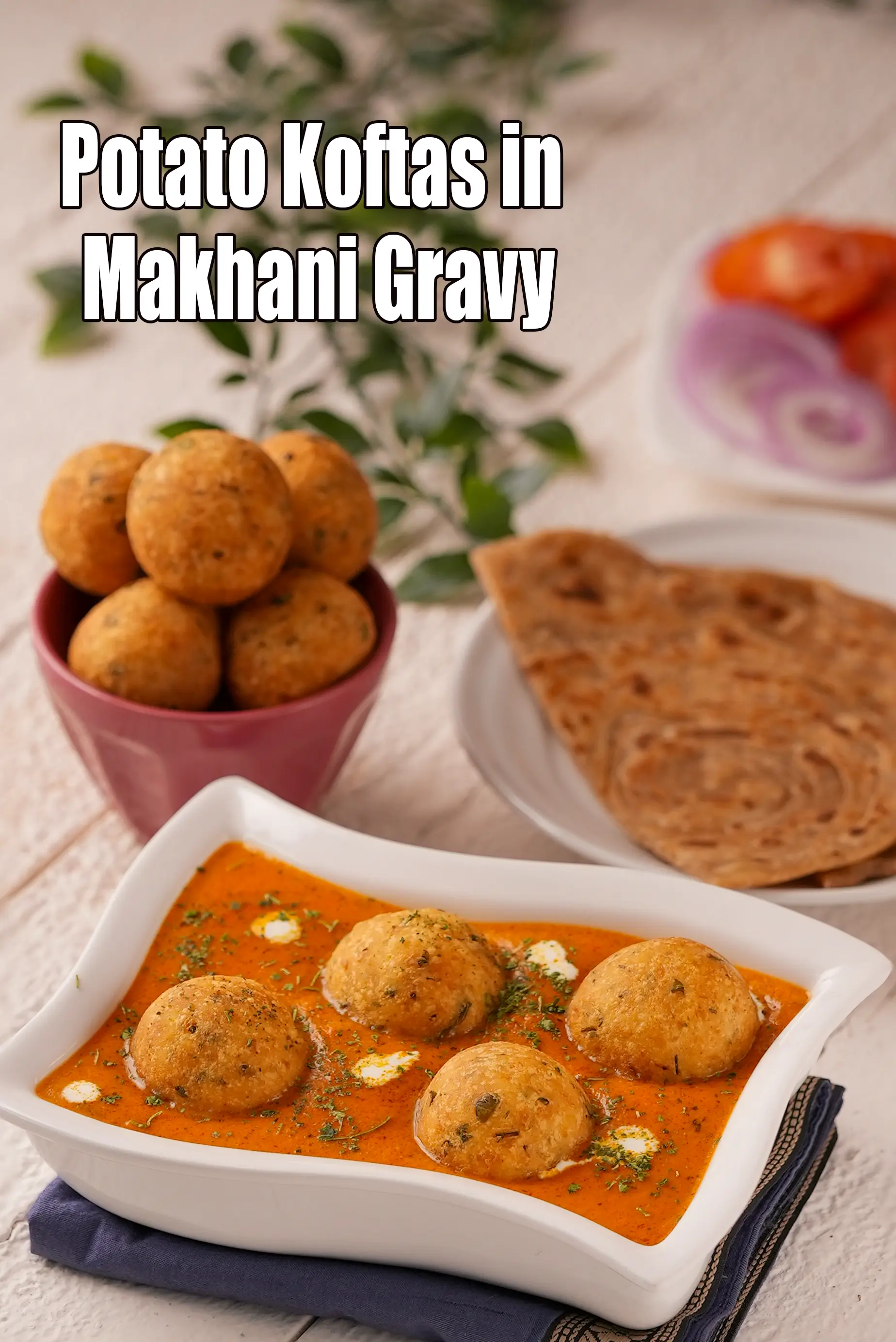 potato kofta in makhani gravy recipe | Punjabi aloo kofta curry | potato kofta curry |