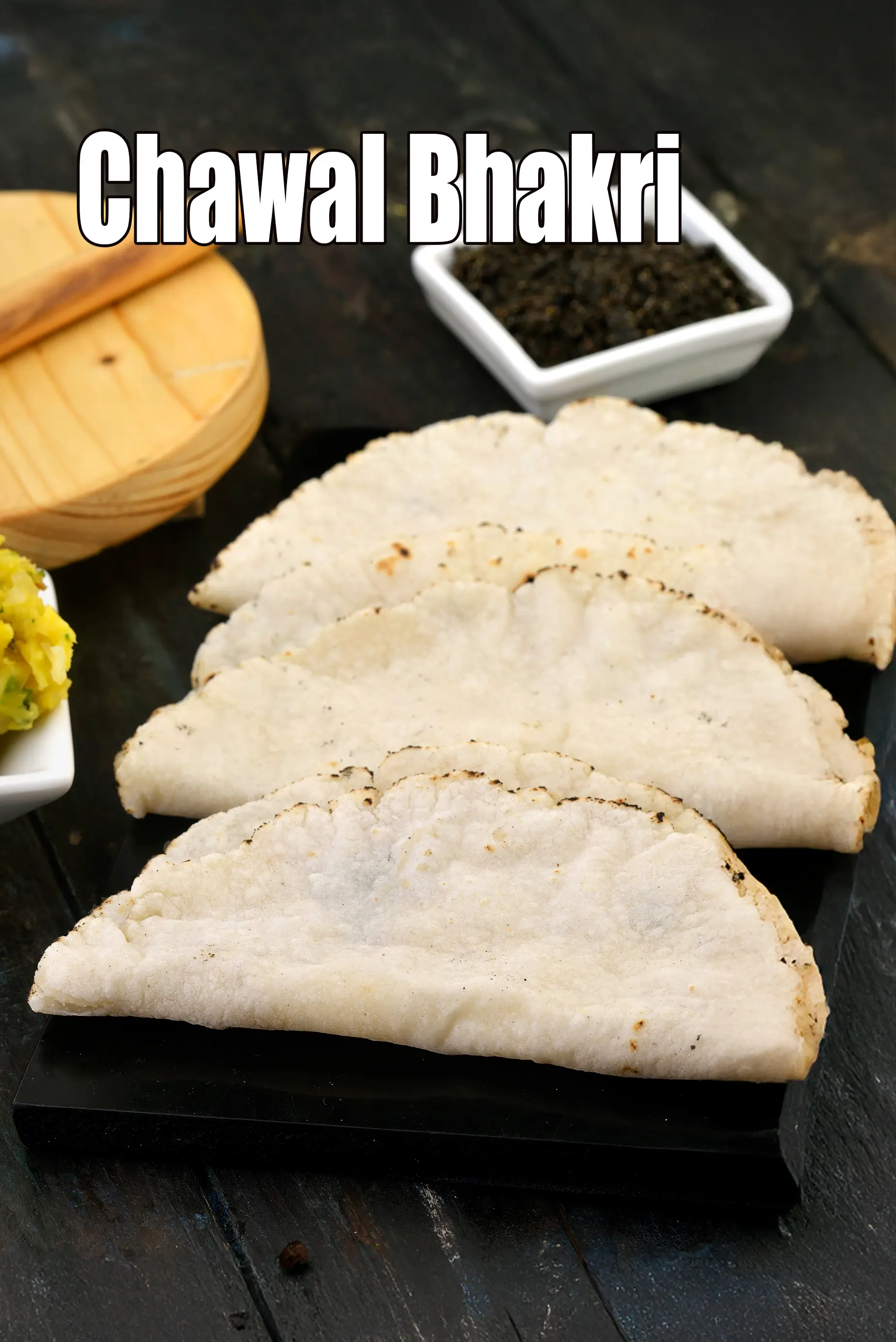 Chawal Bhakri recipe, Maharashtrian Tandalachi Bhakri