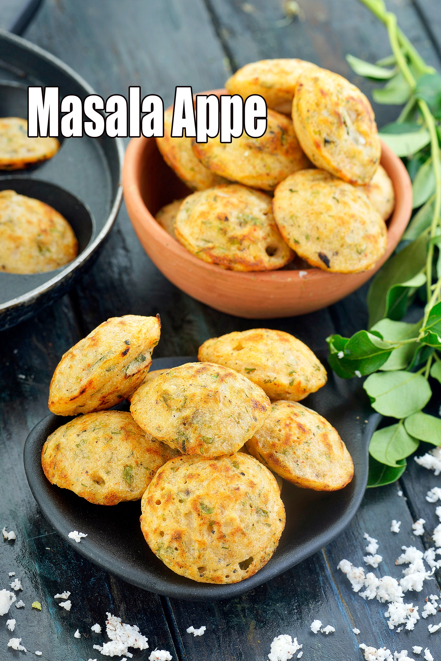 Masala Appe, Masala Paniyaram,  Appe Made From Idli Batter recipe