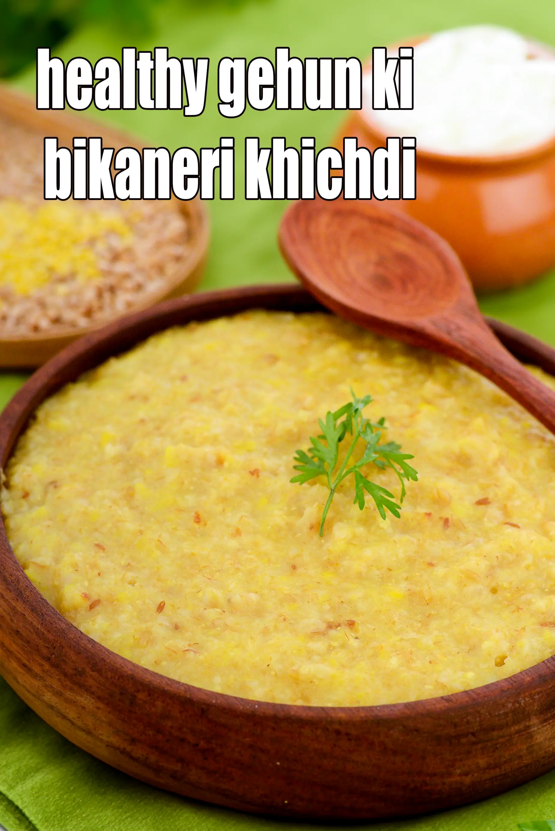 healthy gehun ki bikaneri khichdi recipe | gehun ki khichdi for diabetes | whole wheat khichdi |