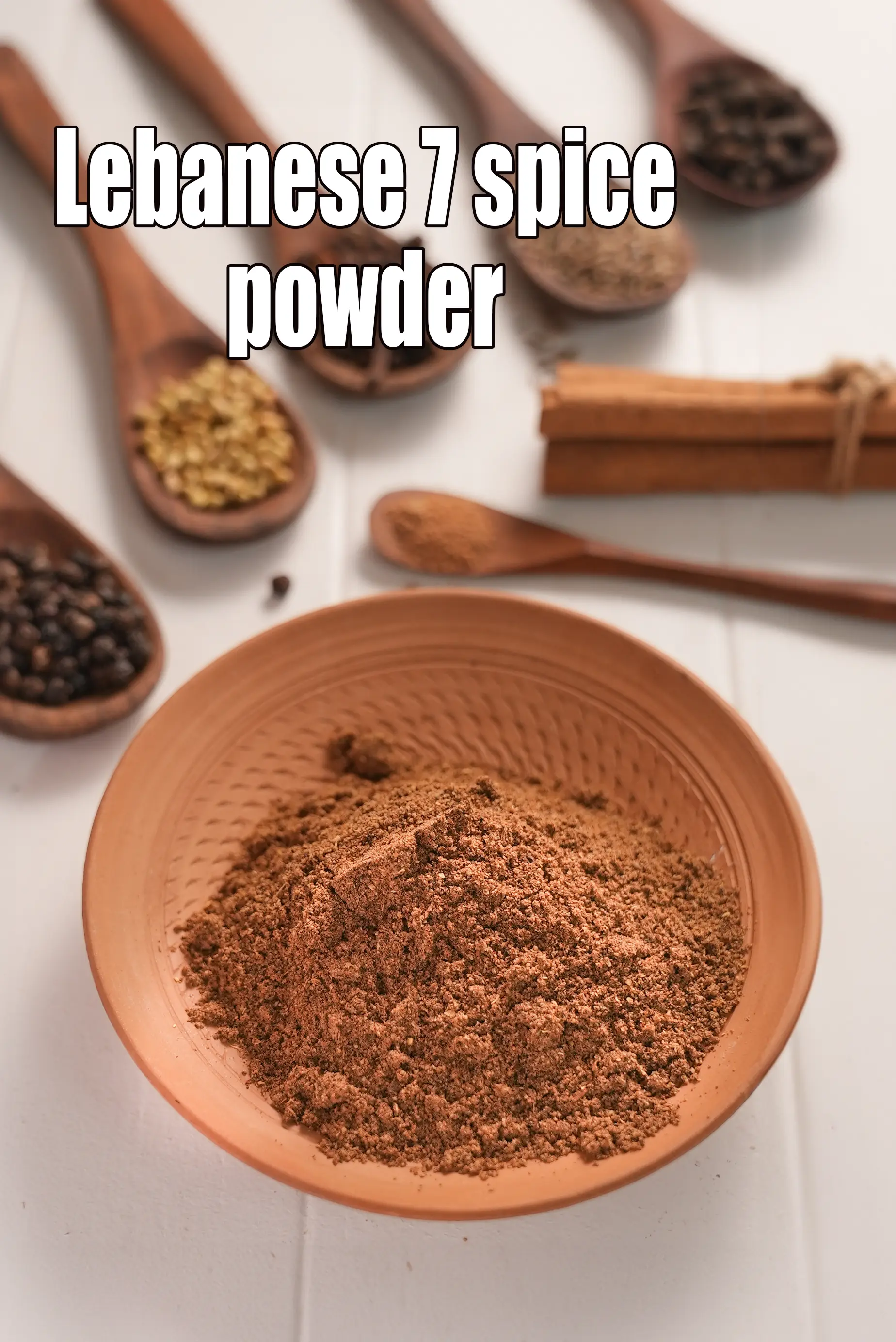 Lebanese 7 spice powder recipe | Indian style seven spice blend |  baharat spice mix |