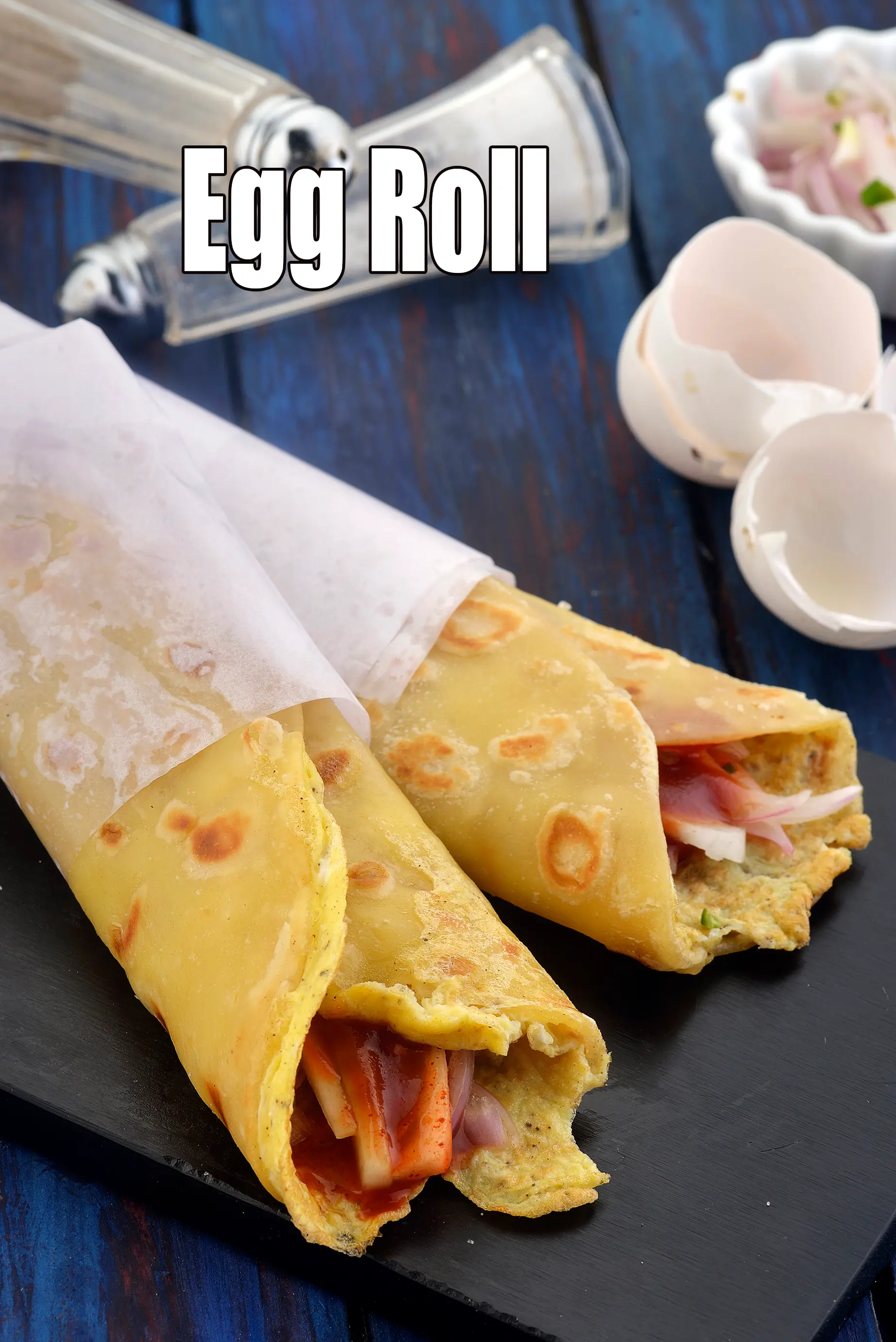 egg roll recipe | Indian anda roll | Kolkatta style egg roll | egg roll for breakfast |