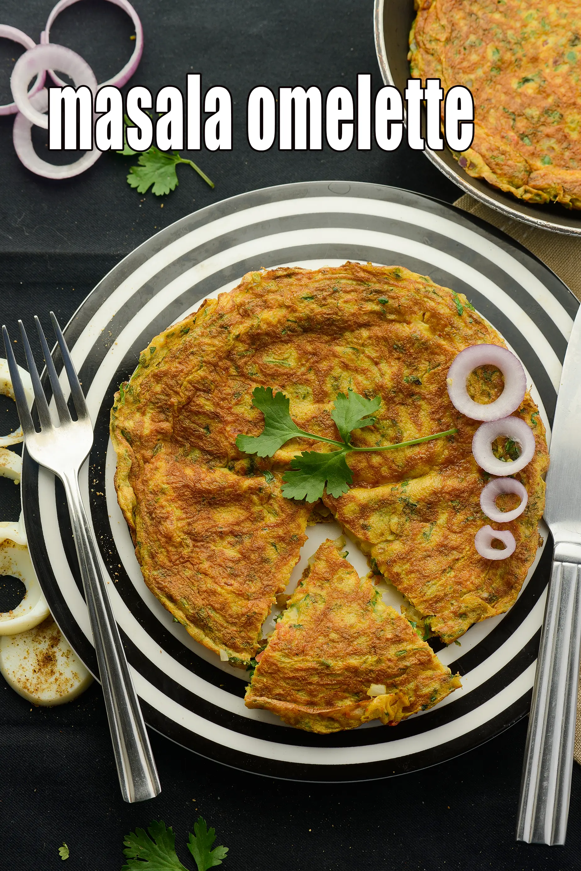 masala omelette recipe | Indian style masala omelette |