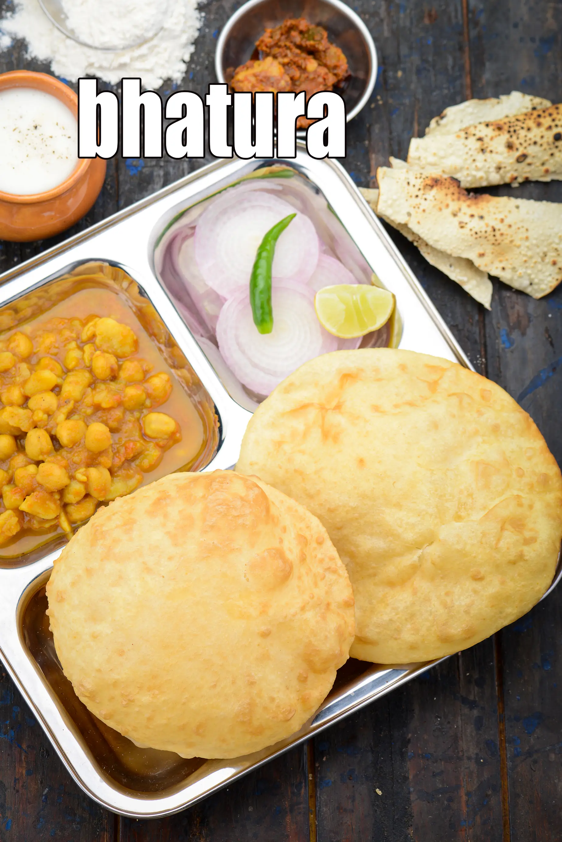 Bhatura,  How To Make Bhatura, Punjabi Bhatura Recipe