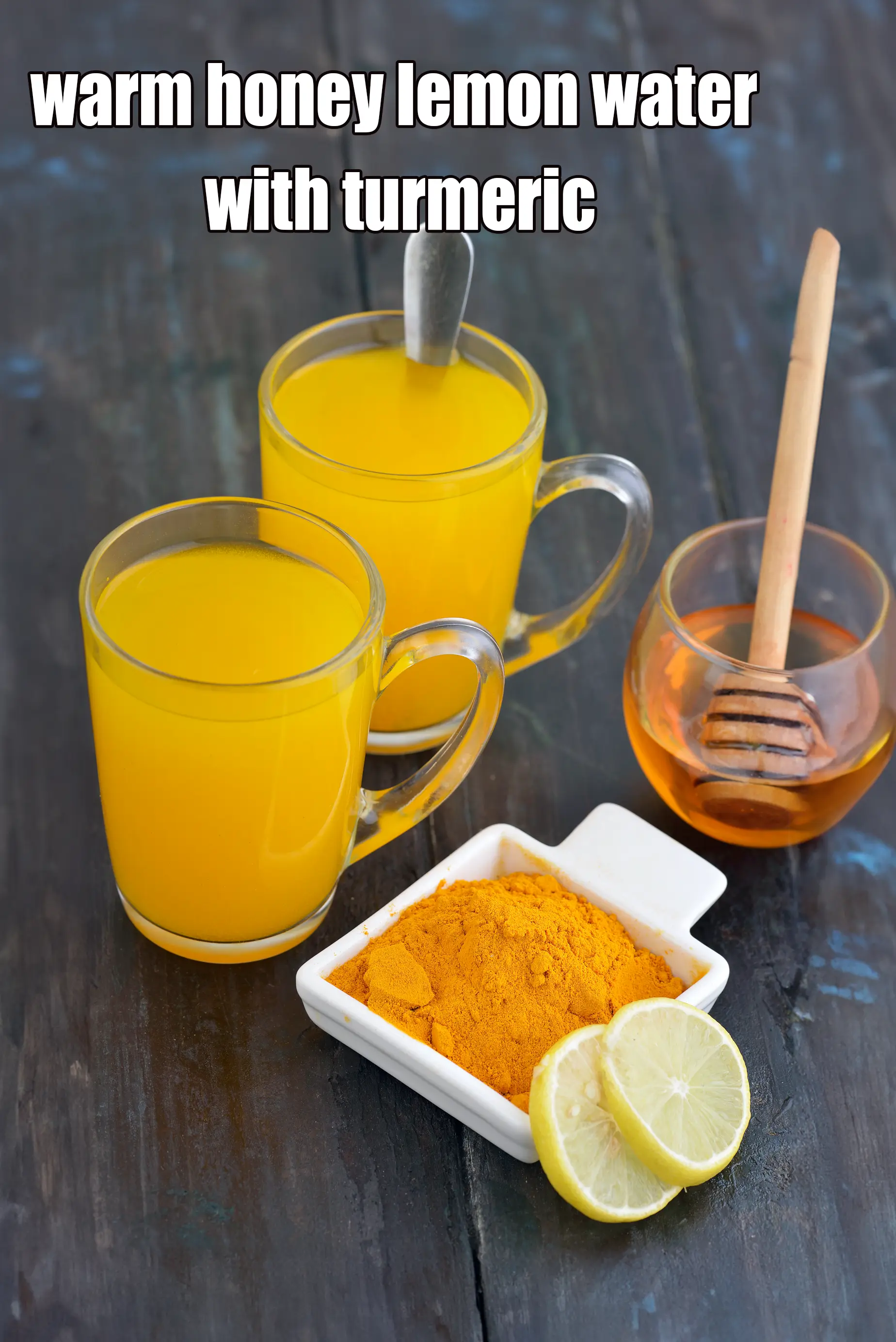warm honey lemon water with turmeric | anti-inflammatory recipe for cold | anti-inflammatory, anti-fungal cold remedy with turmeric |