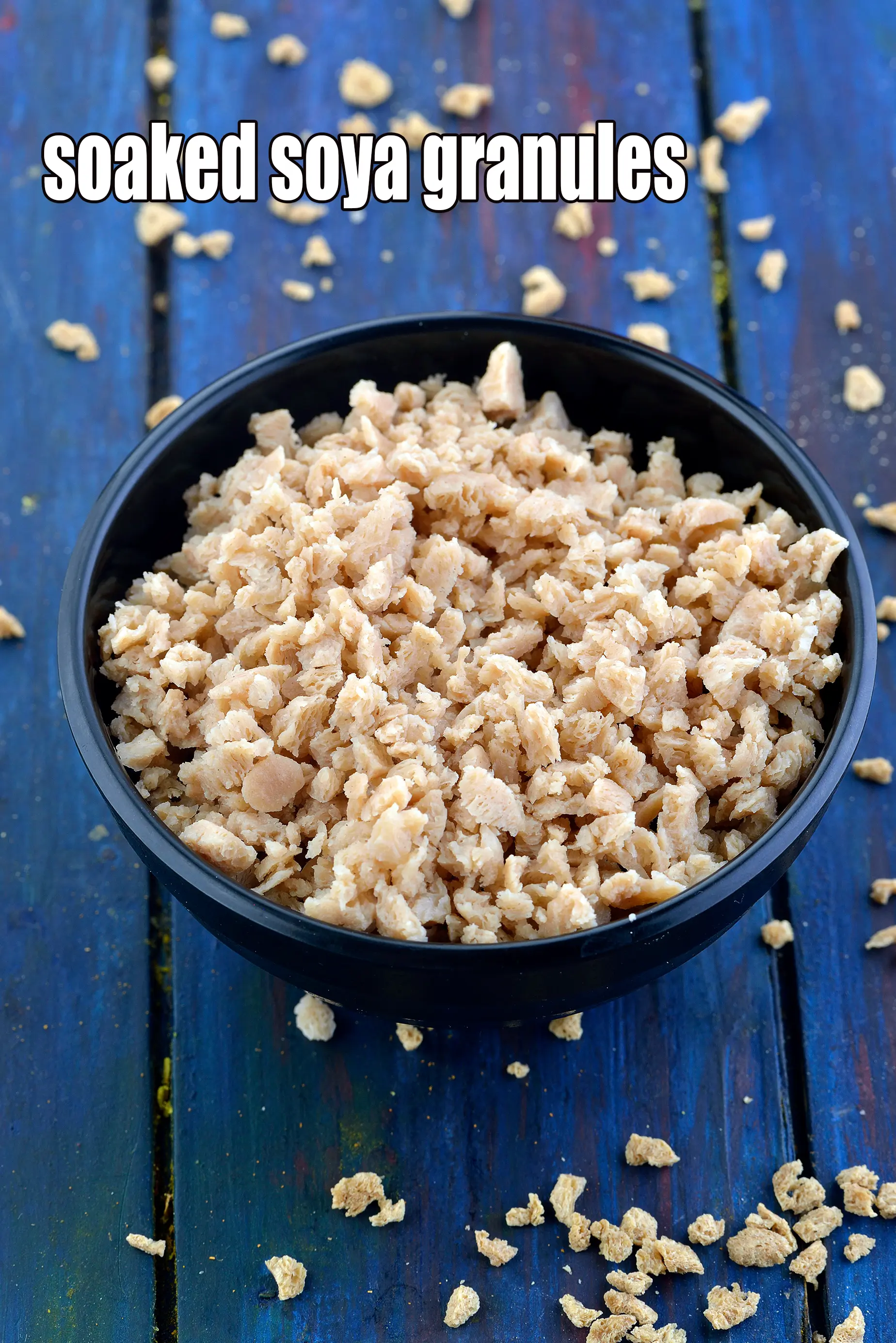 soaked soya granules recipe | how to soak soya granules | soaking soya granules |