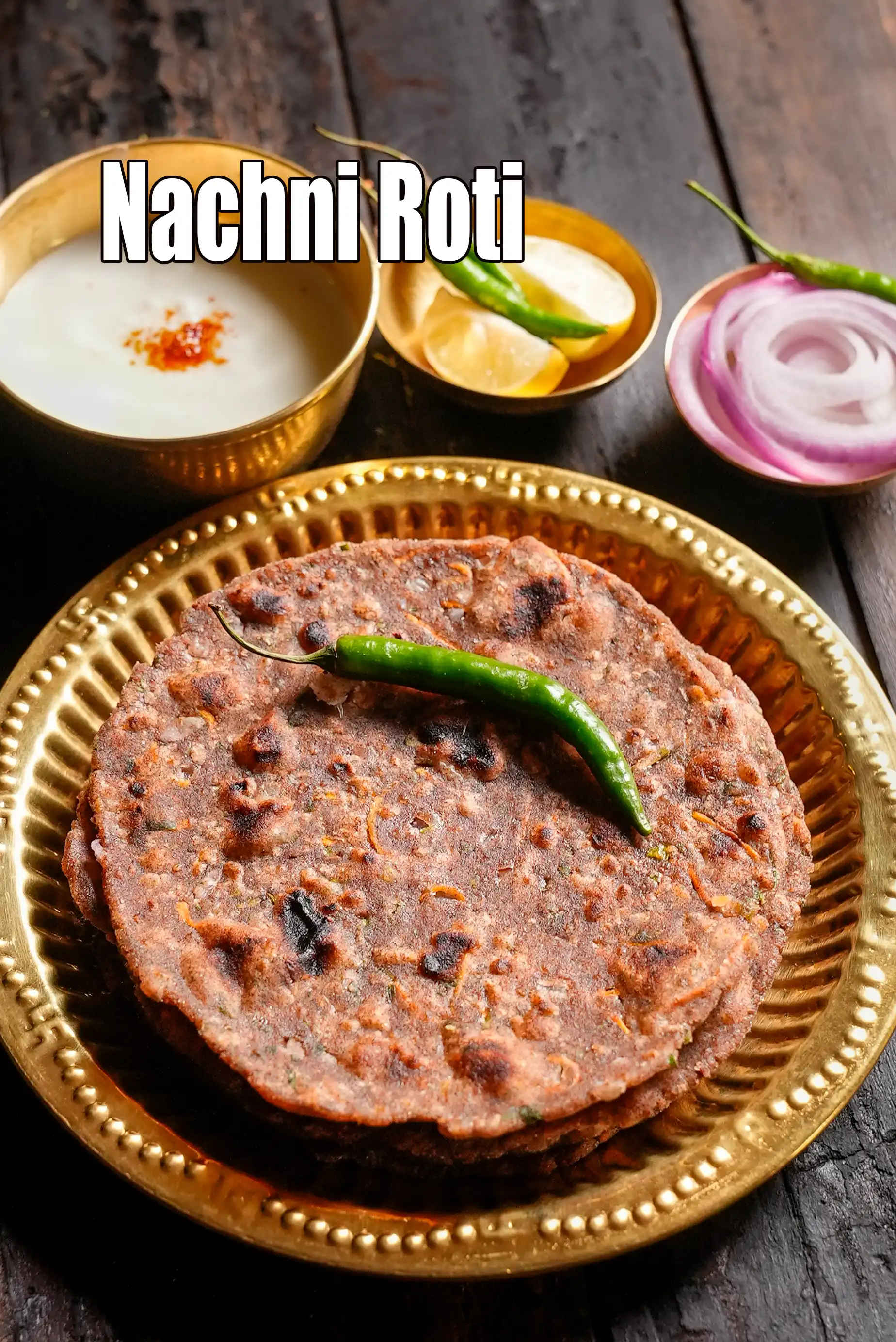nachni roti recipe | ragi roti | how to make ragi roti | ragi vegetable paratha |Â