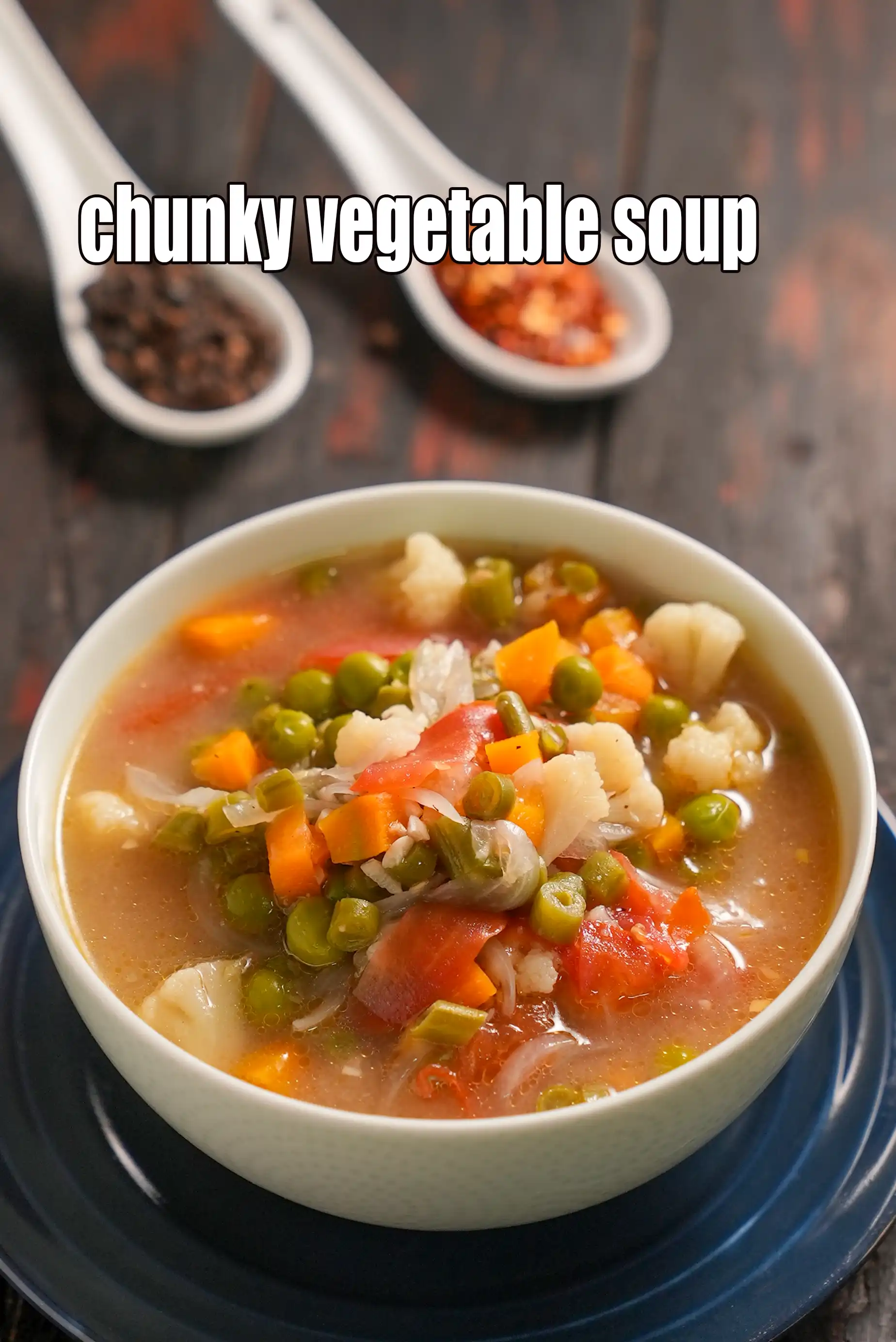 chunky vegetable soup recipe | hearty vegetable Indian stew | vegetable medley | country vegetable soup with vegetable stock |