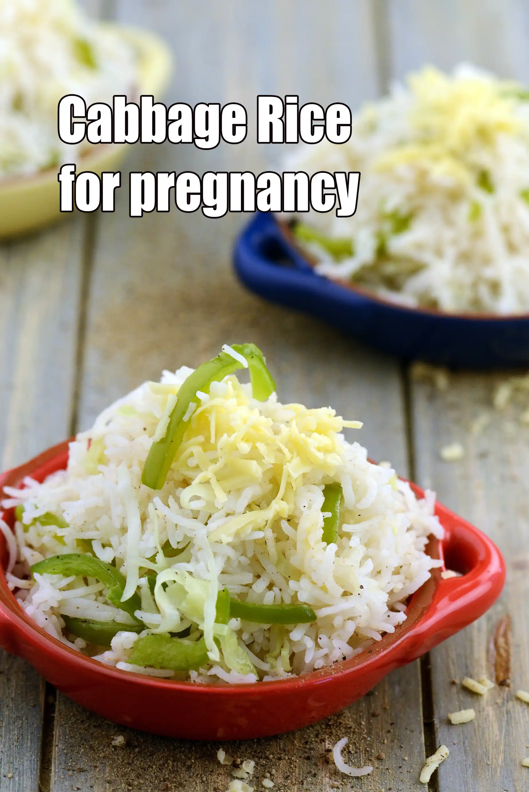 Indian style Cabbage Rice for pregnancy |  veg cabbage rice |  cabbage rice for Expectant Mothers |