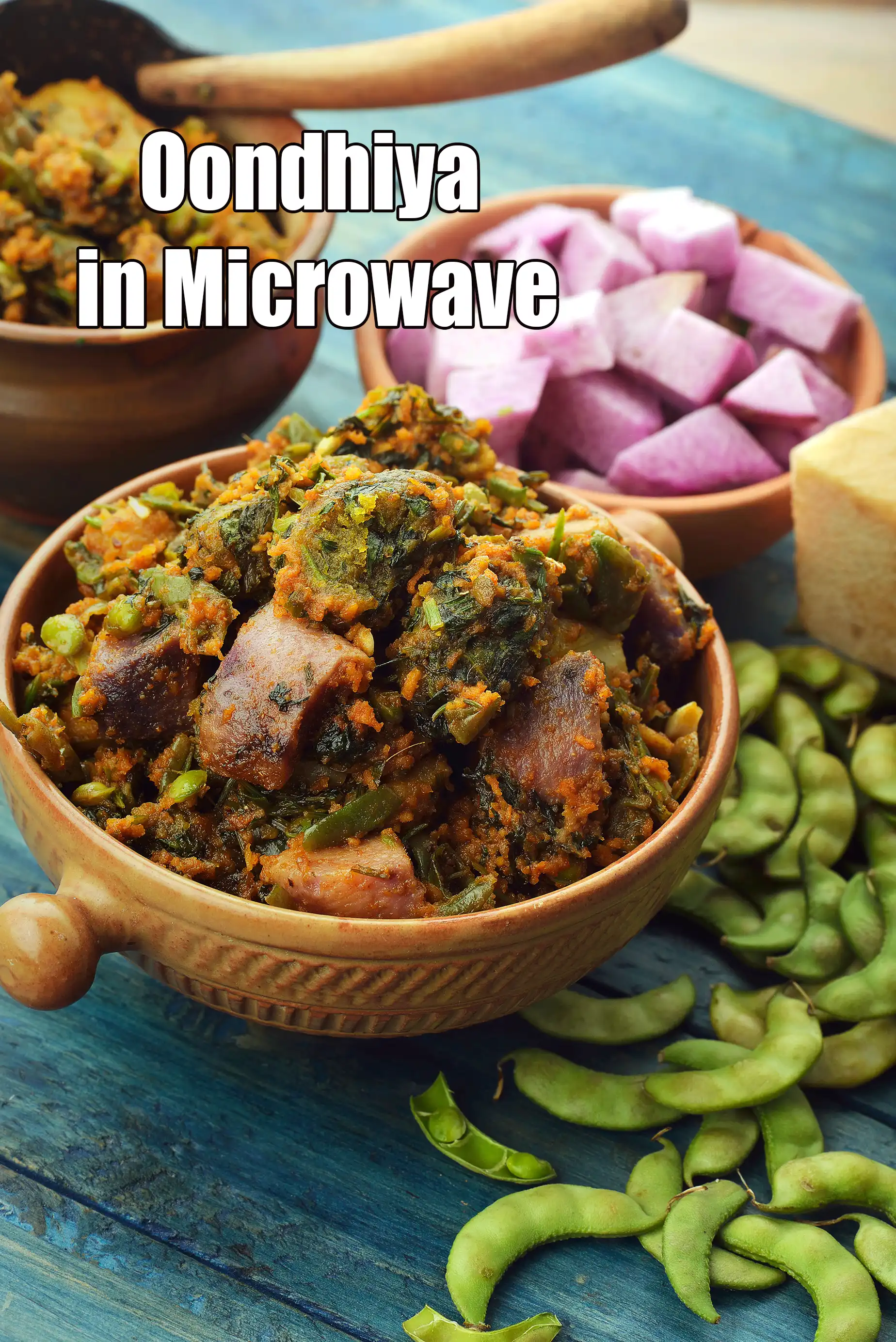 Oondhiya in the microwave |  Instant Undhiyu | Quick Gujrathi  Undhiyu |