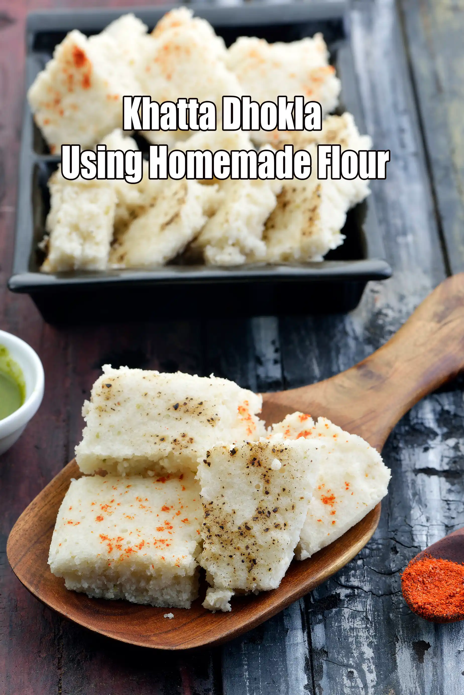 Khatta Dhokla Using Homemade Flour | Traditional Gujarati Dhokla | Dahi Dhokla | Sour Dhokla |