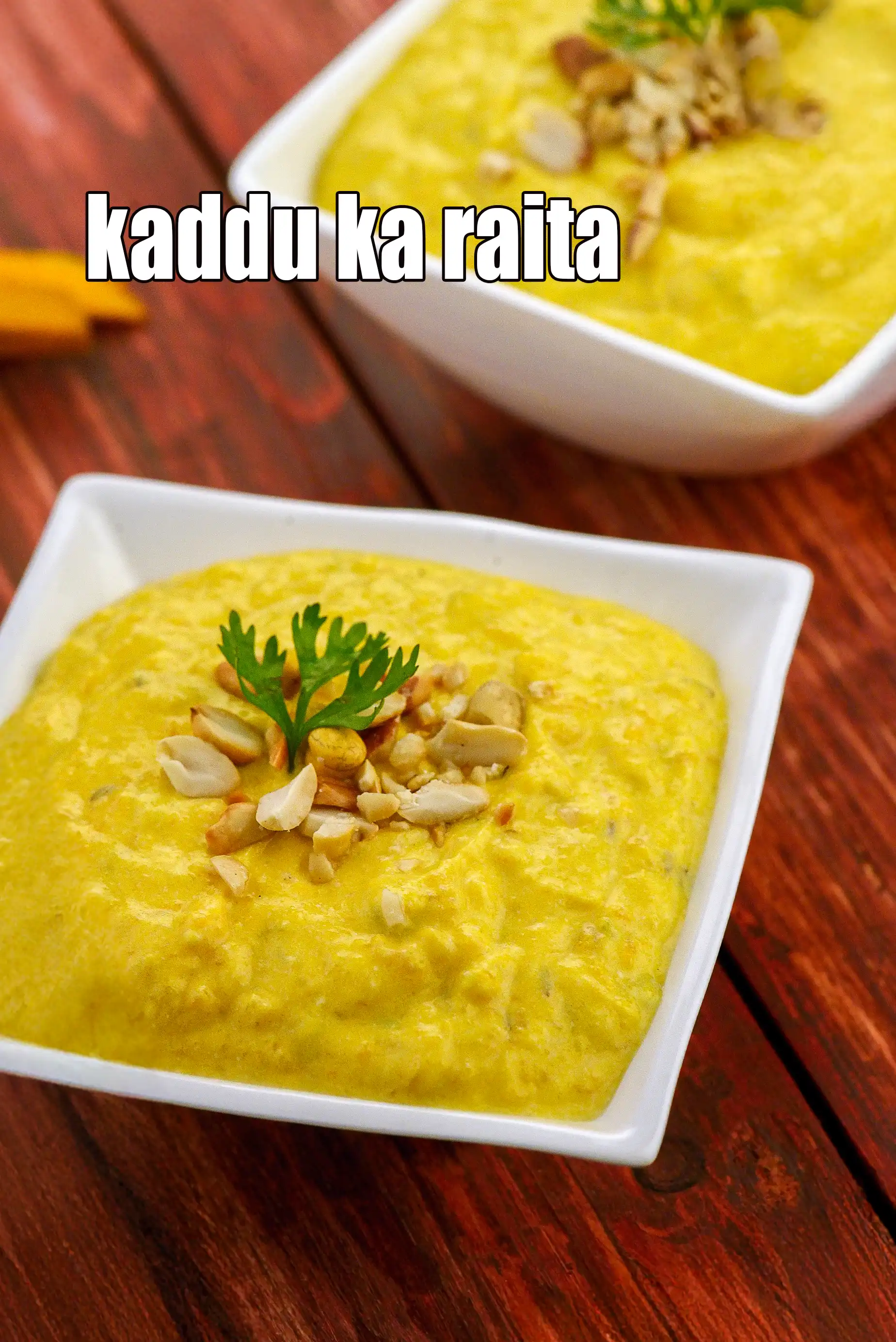kaddu ka raita | red pumpkin raita | healthy kaddu ka raita |