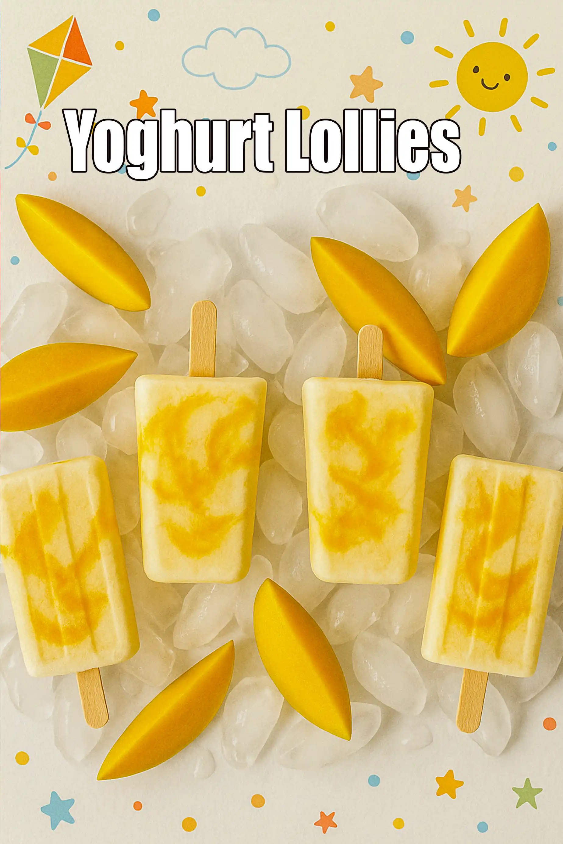 Yoghurt Lollies ( Fun Food For Children) recipe, Childrens Recipes, Kids Recipes