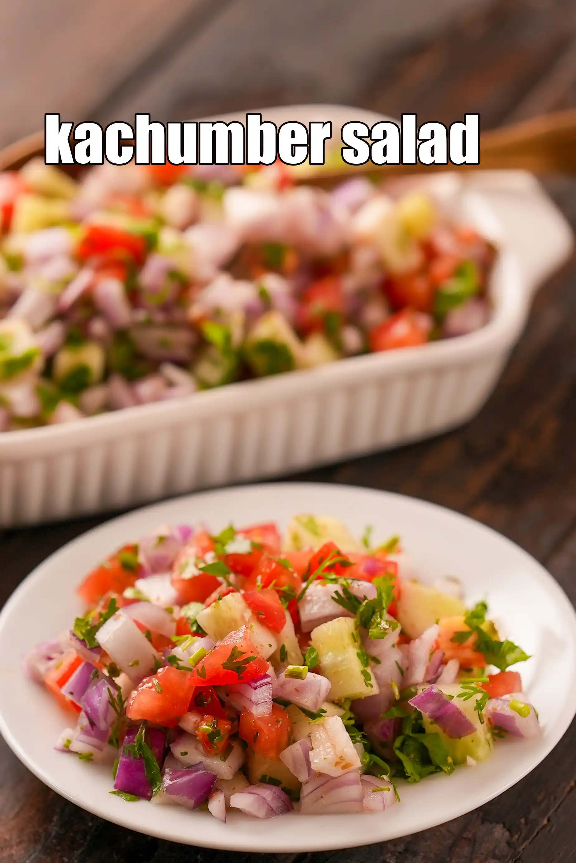 kachumber salad | Gujarati kachumber salad | healthy kachumber salad