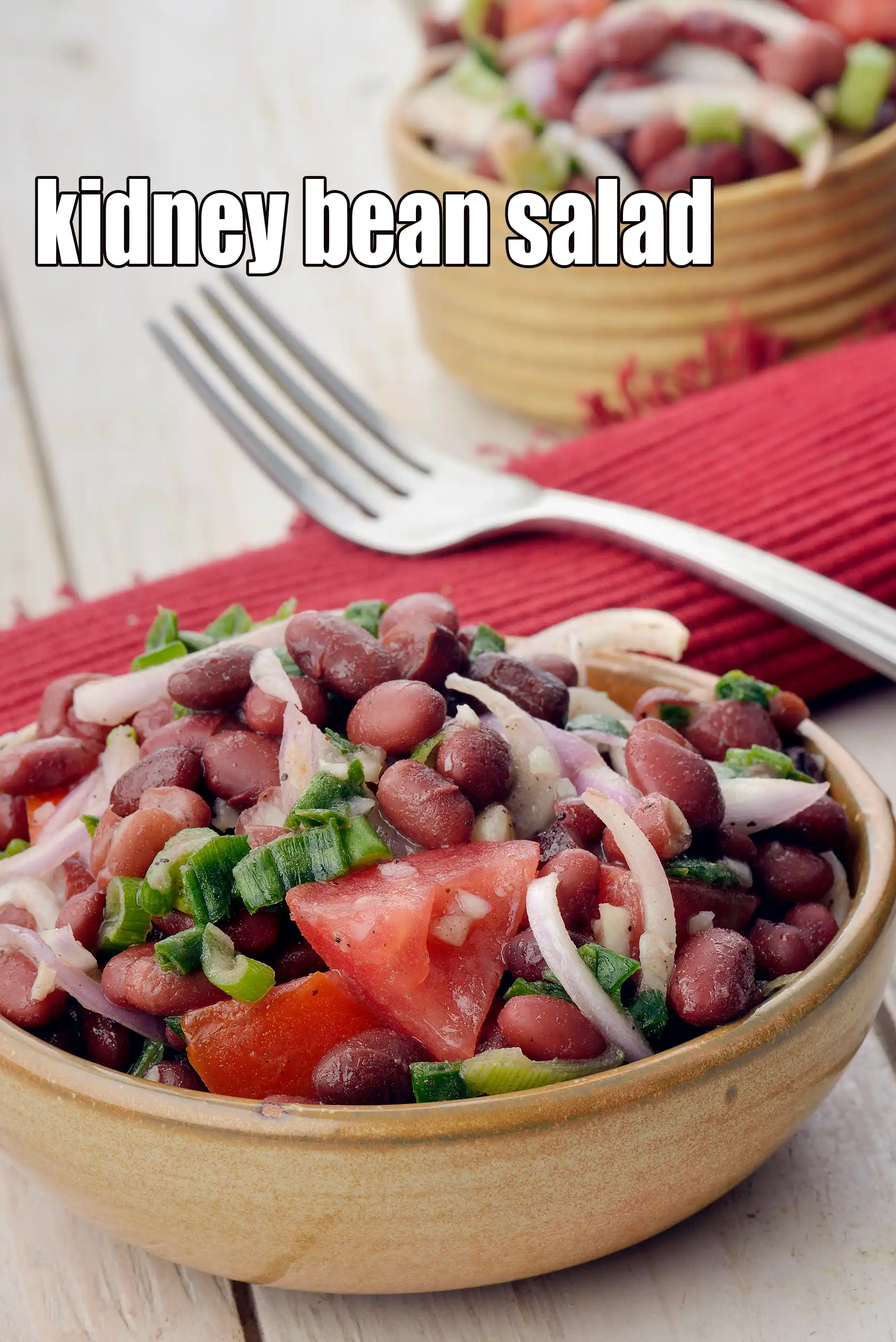 kidney bean salad recipe | Mexican bean salad | Indian kidney bean salad |