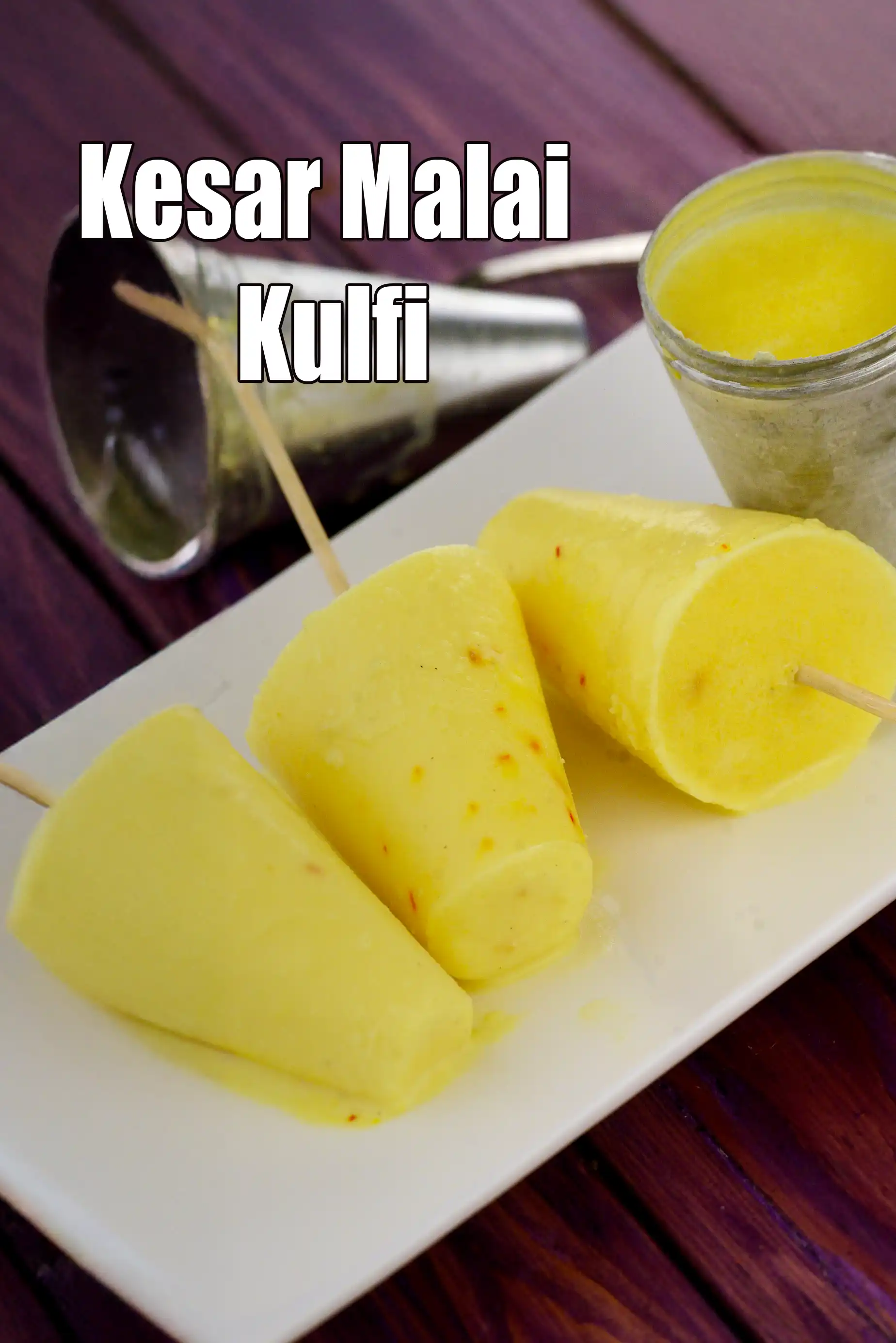 Kesar Malai Kulfi recipe, Mithai Recipes