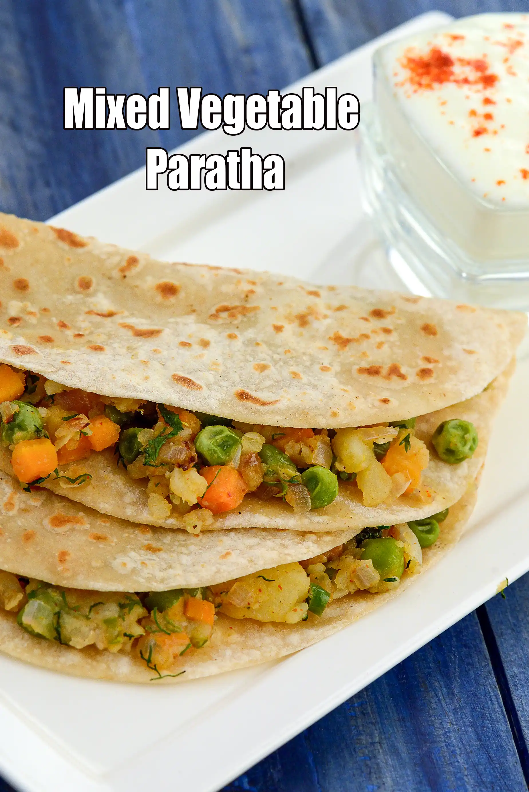 Mixed Vegetable Paratha recipe | Vegetable paratha |  sabzi paratha |