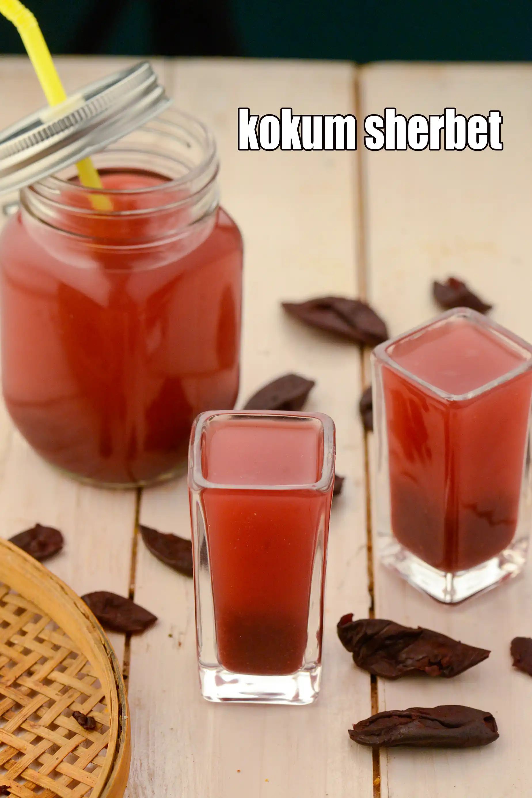 kokum sherbet recipe | kokum juice |