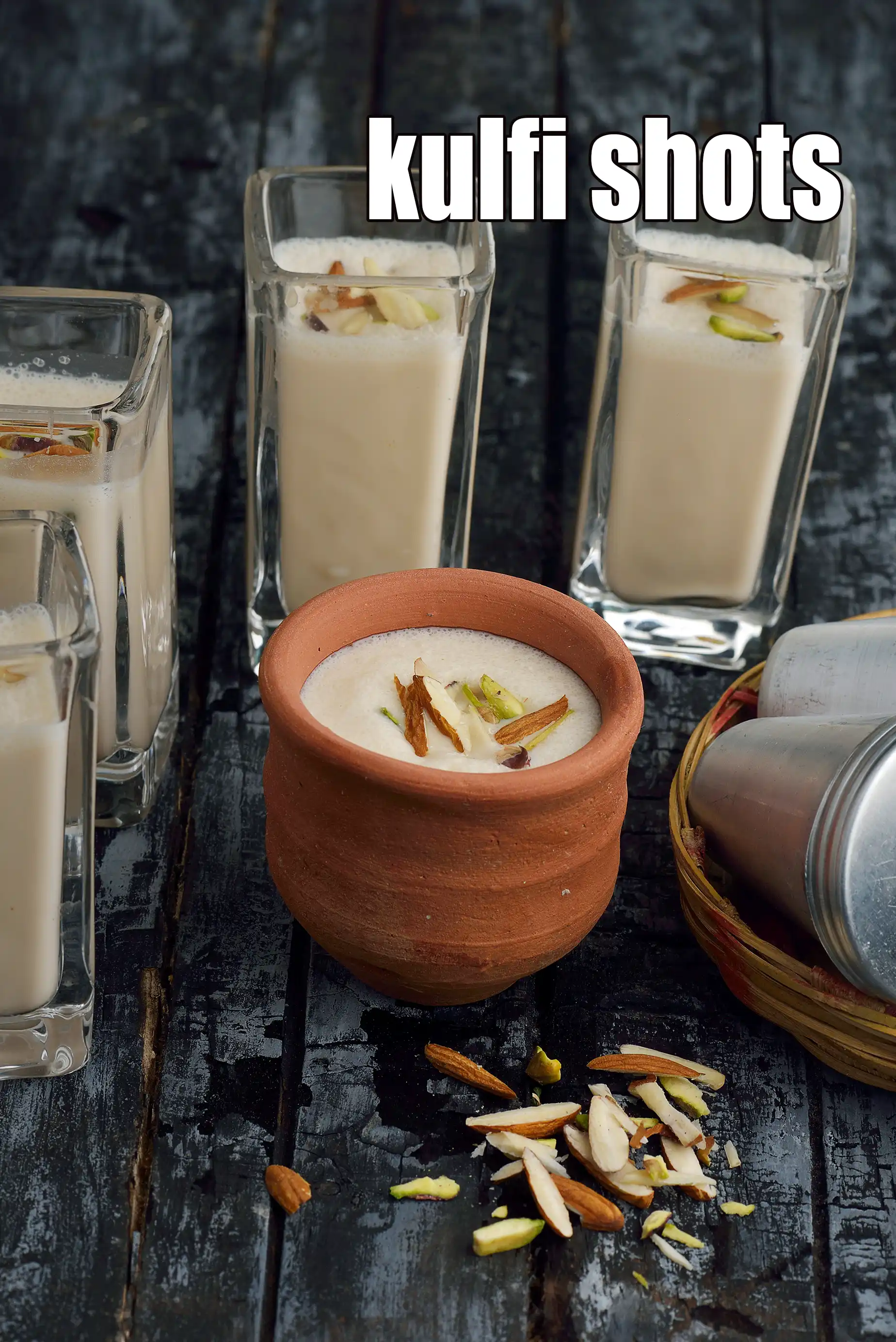 kulfi shots recipe | malai kulfi milkshake | Indian summer drink |