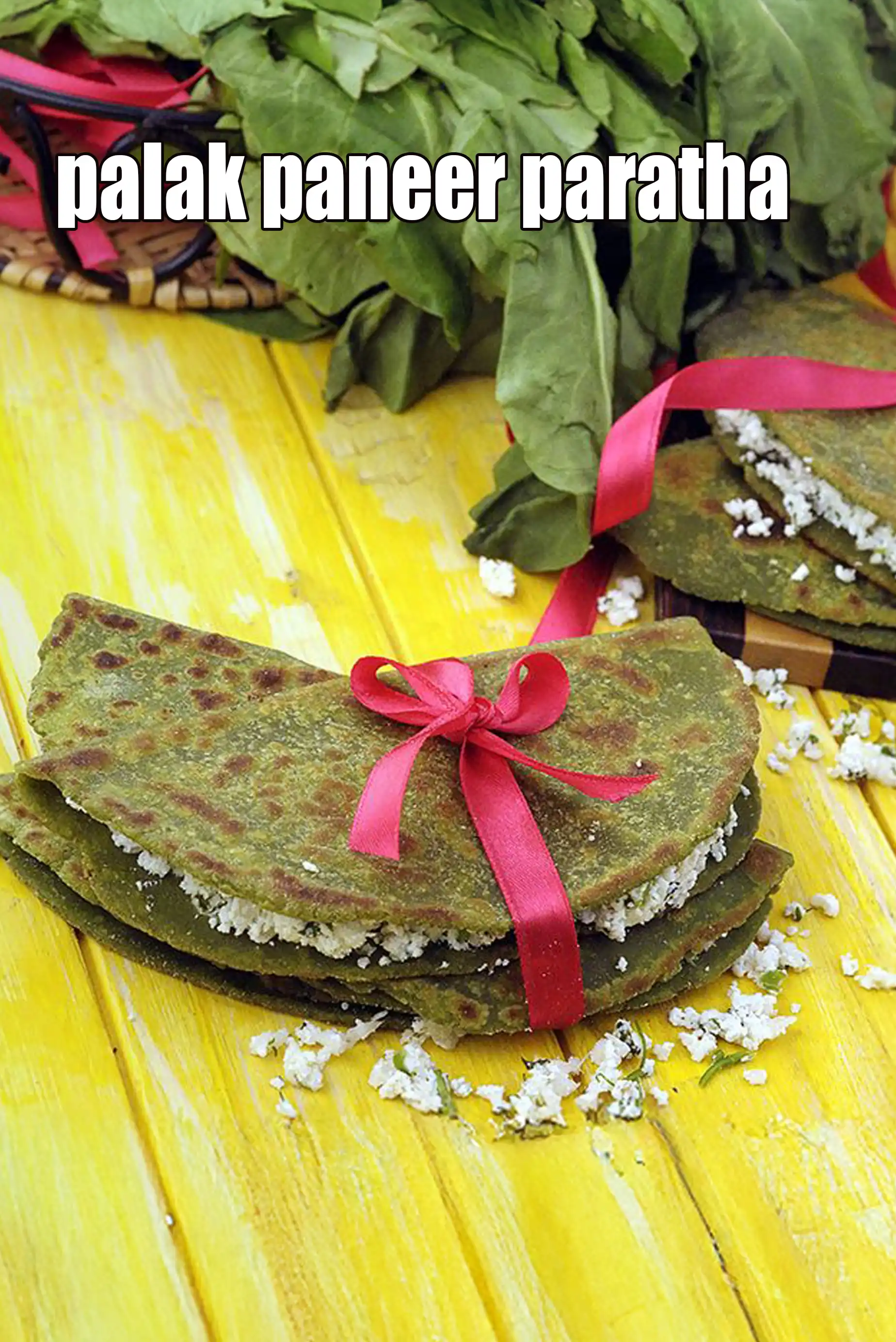 palak paneer paratha recipe | healthy spinach paneer paratha | palak paneer paratha for weight loss |