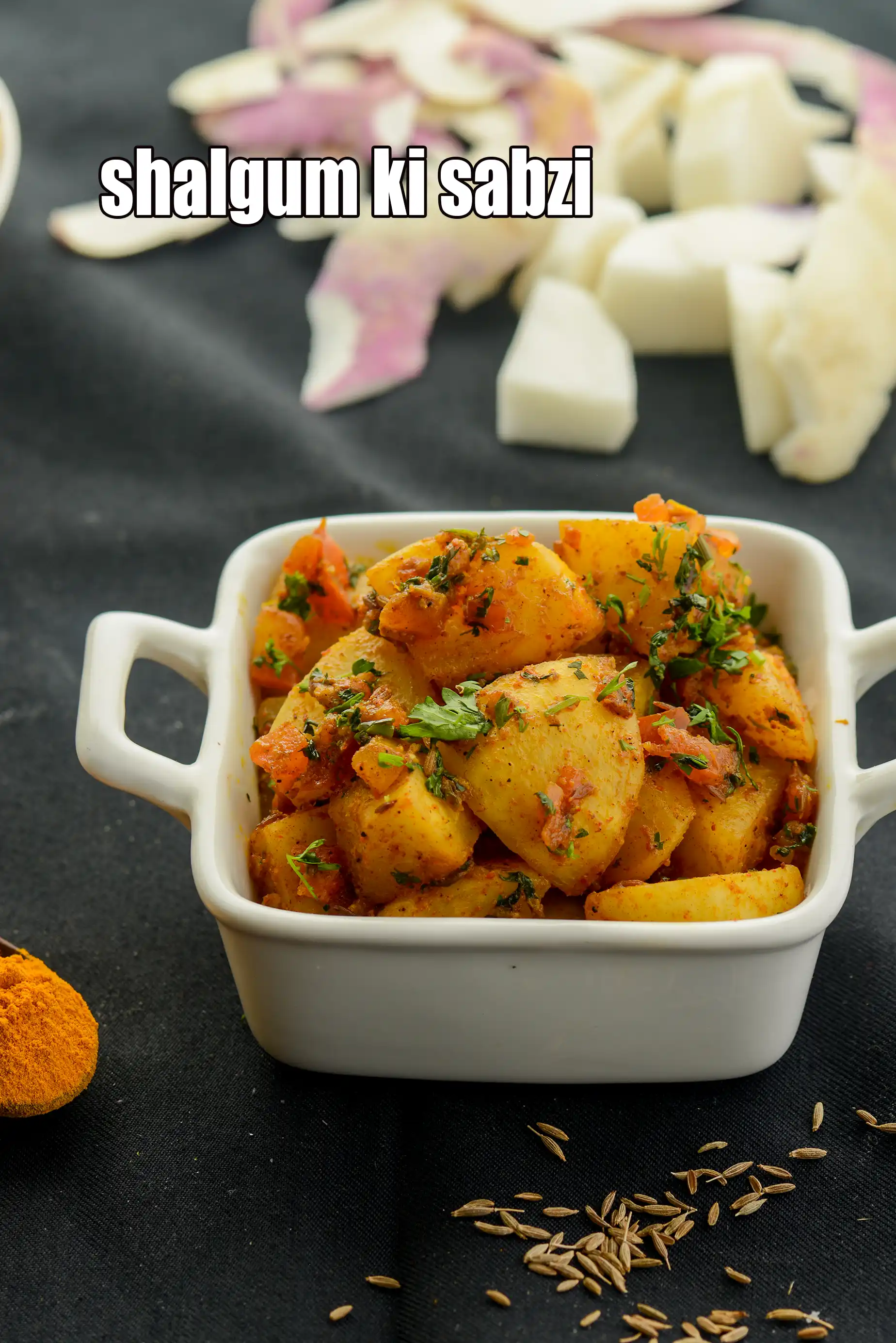 shalgum ki sabzi recipe | Indian turnip vegetable | Punjabi shalgum ki sabzi  |