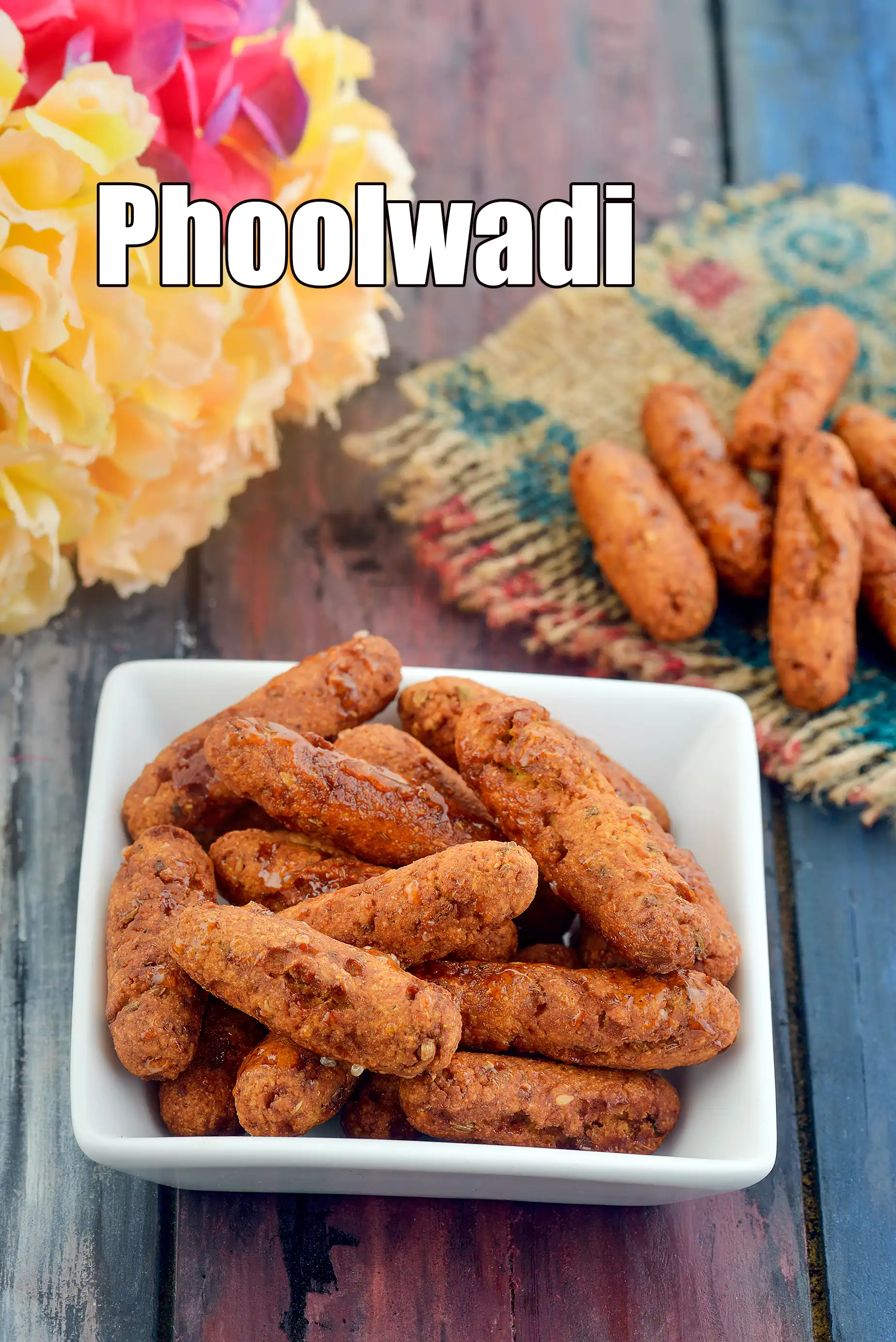 Phoolwadi Recipe |  Fulwadi Gujarati Jar Snack | crispy deep-fried savoury |